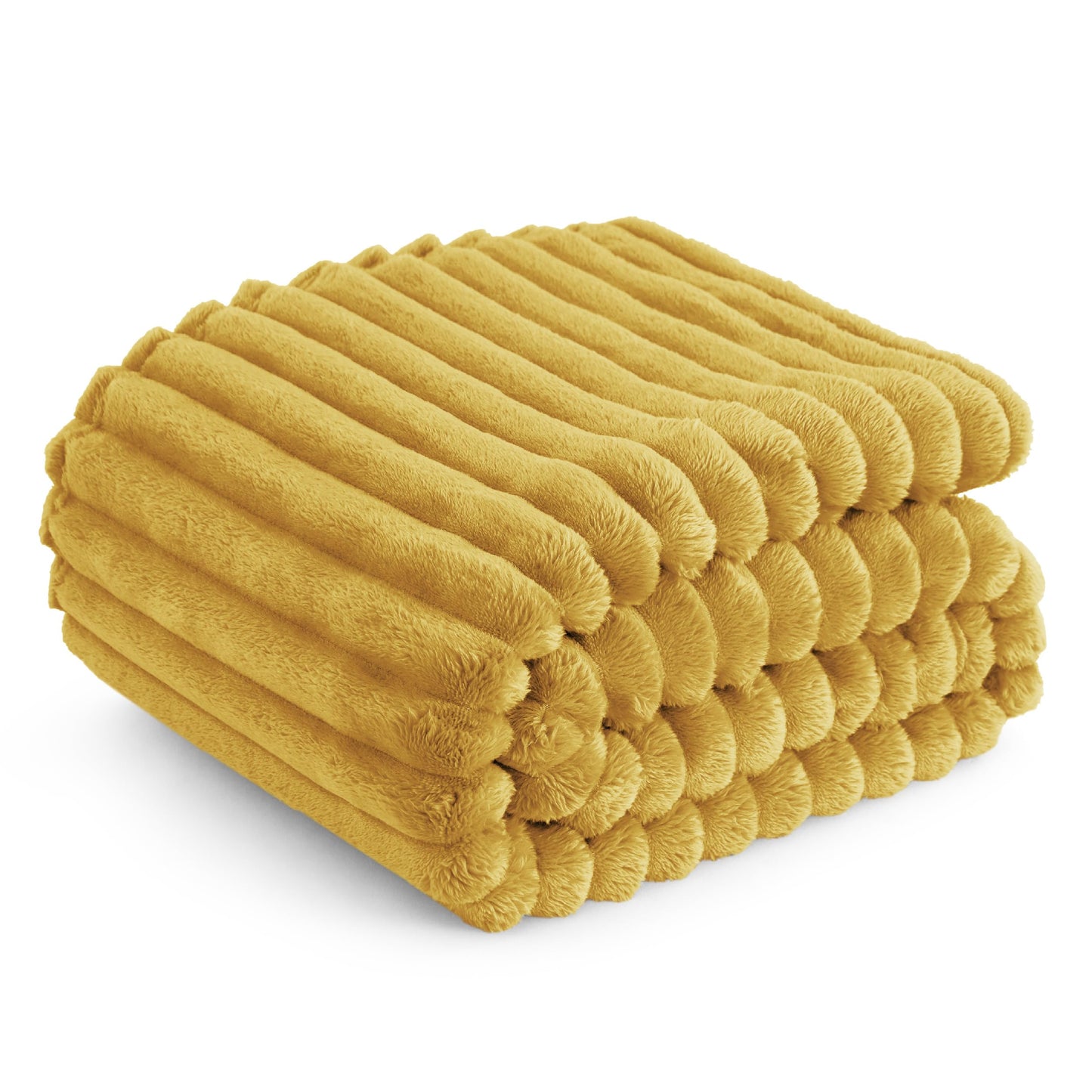 Bedsure Honey Fleece Blanket for Couch&White Throw Blanket for Couch,50x60 Inches
