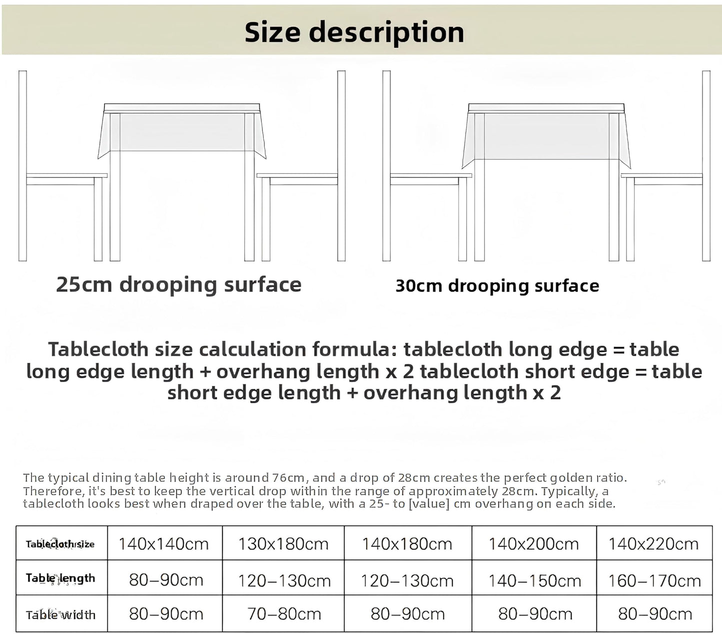 LOLPI Elegant Diamond Pattern Tassels Tablecloth - Stylish Table Cover (Gray, 140 x180cm/55inch x71inch)