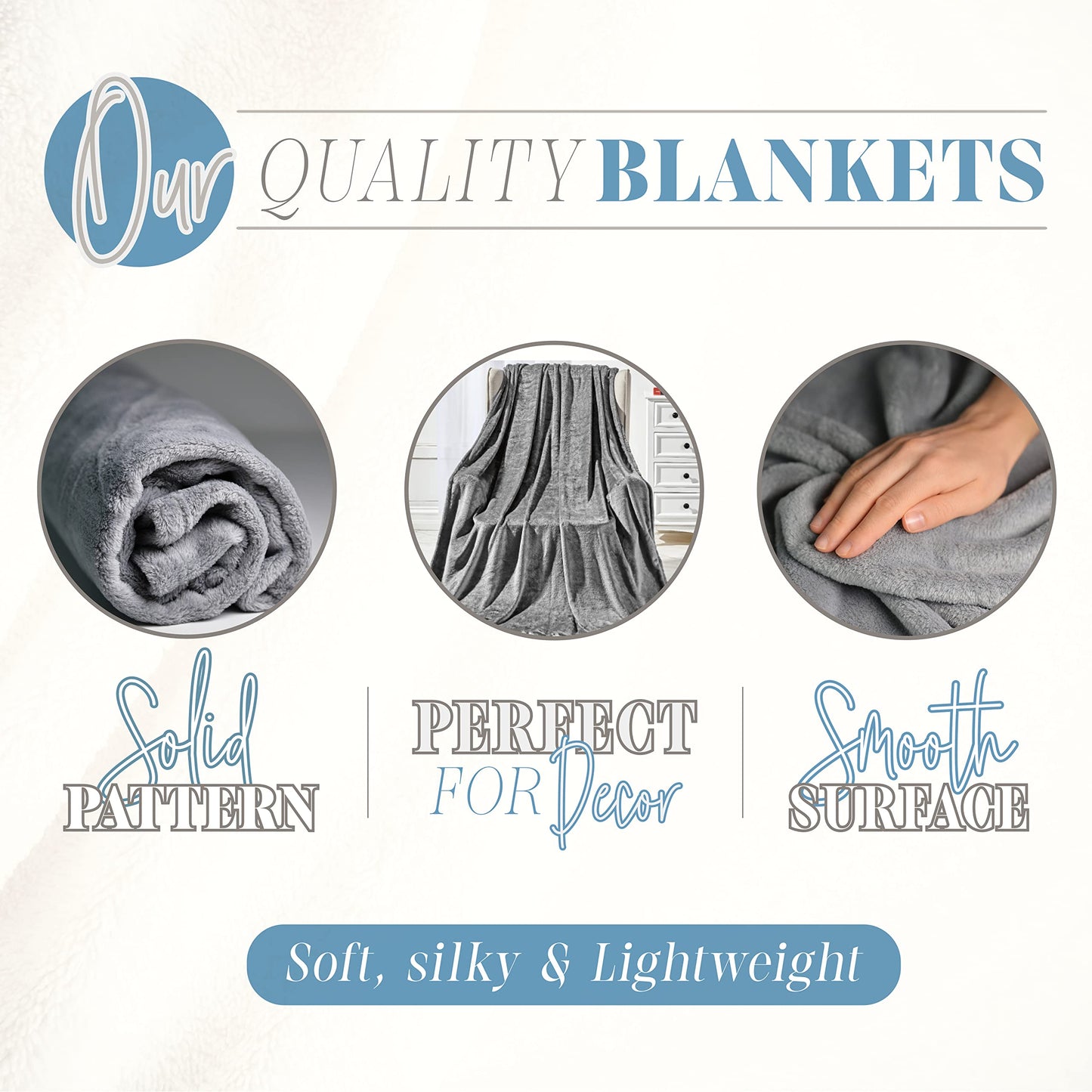Elegant Comfort Luxury Velvety Feel Blanket, All-Season Lightweight Blanket, Ultra Plush, Soft, Cozy-Fuzzy Flannel Fleece for Couch, Sofa, Bed, Travel, Solid Design, Full/Queen, Orange