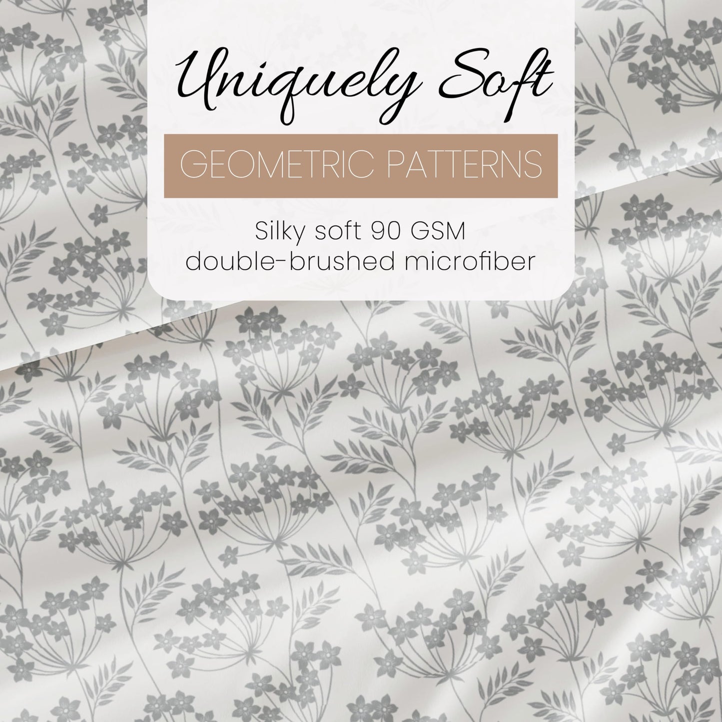 Linen Market 4 Piece Full Bedding Sheet Set (Light Blue Floral) - Sleep Better Than Ever with These Ultra-Soft & Cooling Bed Sheets for Your Full Size Bed - Deep Pocket Fits 16" Mattress
