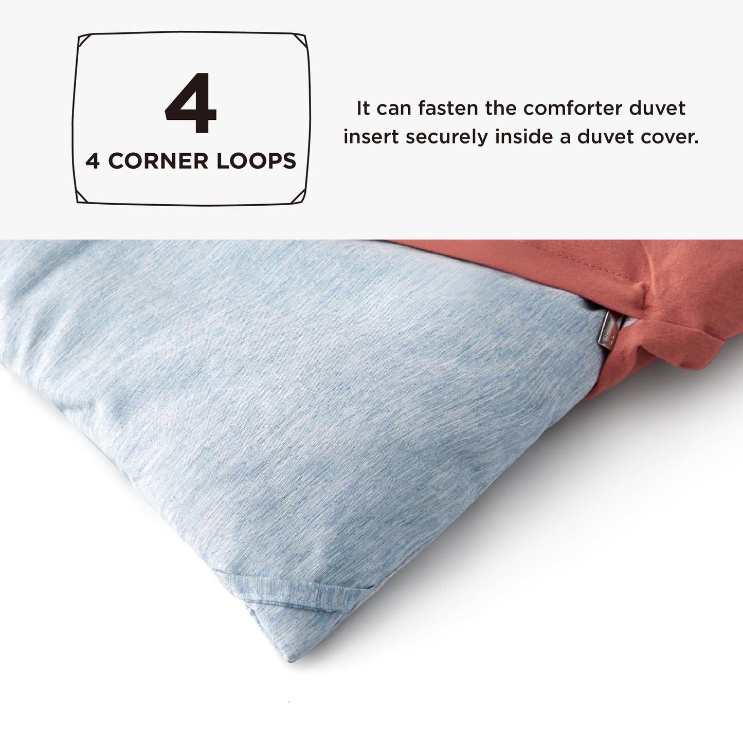 Bedsure Queen Comforter Set - Light Blue Soft Bedding for All Seasons, Cationic Dyed Bed Set, 3 Pieces, 1 Queen Size Comforter (90"x90") and 2 Pillow Shams (20"x26"+2")