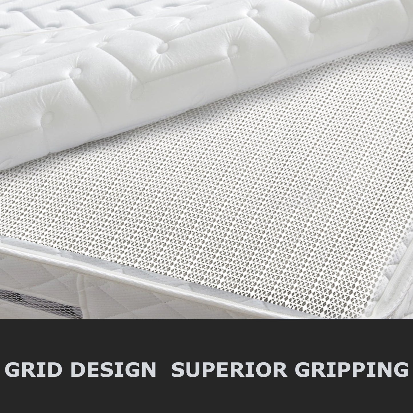 Non Slip Rug Pad Grippers - 5x6.5 Ft for Hardwood Floors, Mattress Slide Stopper Thick Carpet Pads Gripper for Tile Floors,Rug Grip for Area Rug,Sofa,Bed,Chair,Cushion Keep Your Rugs Safe and in Place