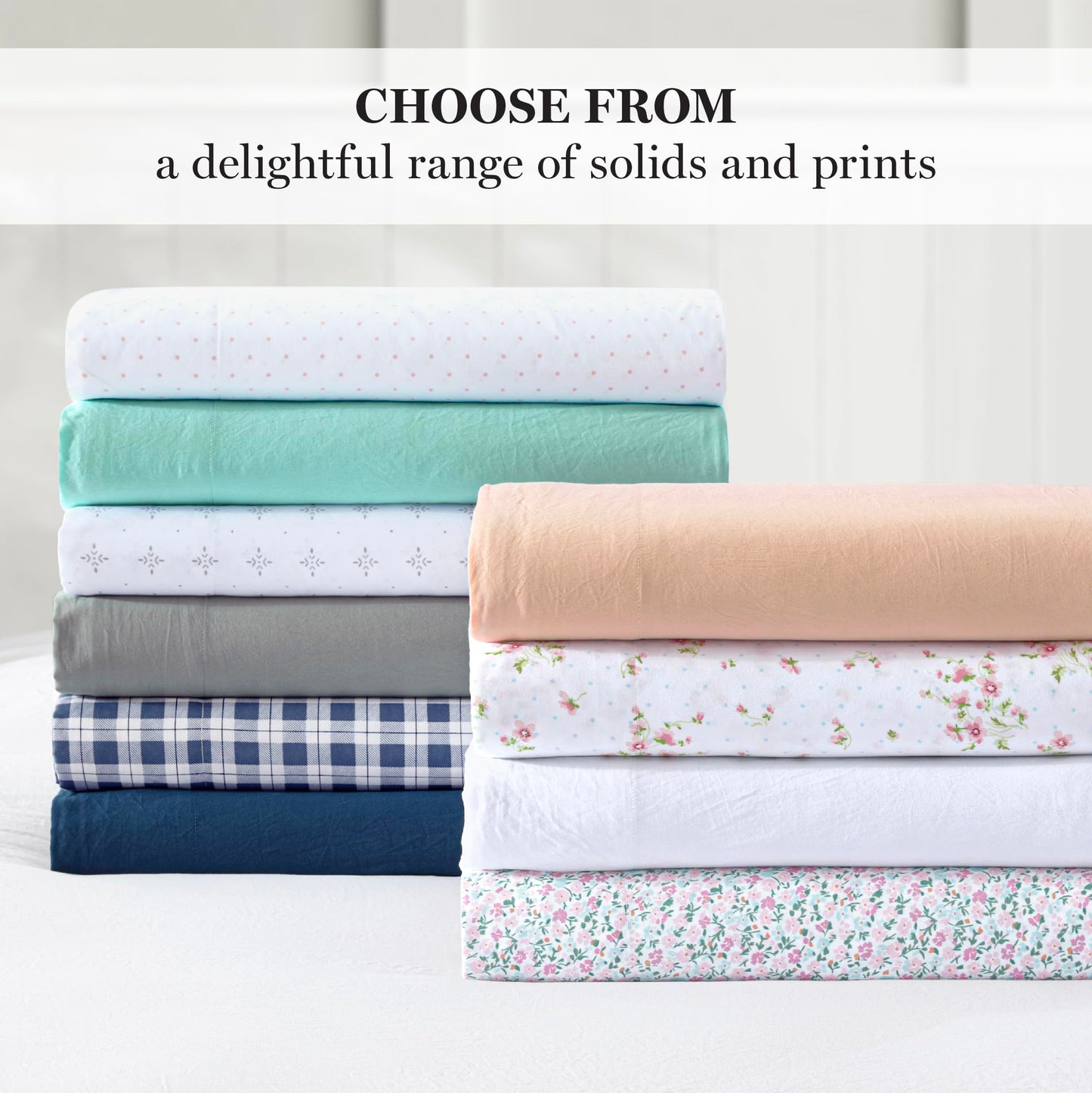 Martha Stewart Ultra Soft Brushed and Washed Microfiber 4 Piece Sheet Set, Easy Care, Comfy Bed Sheets with Deep Pocket up to 16", 1 Flat and 1 Fitted Sheet, 2 King Pillowcases, Cal King Size, Aqua