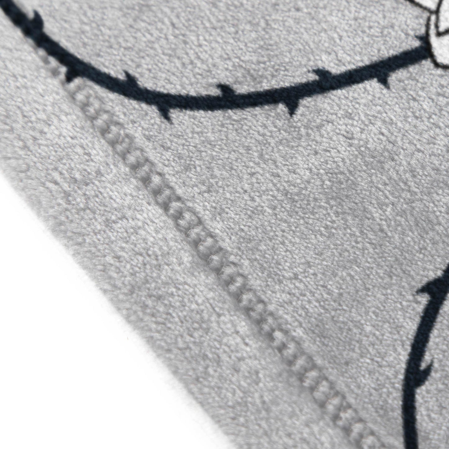 Jay Franco Kids Plush Throw Blanket – Soft & Comfy 50x70 Inches Throw for Couch or Bed – Cozy Home Décor for Living Room & Bedroom, Gray - Wednesday 01