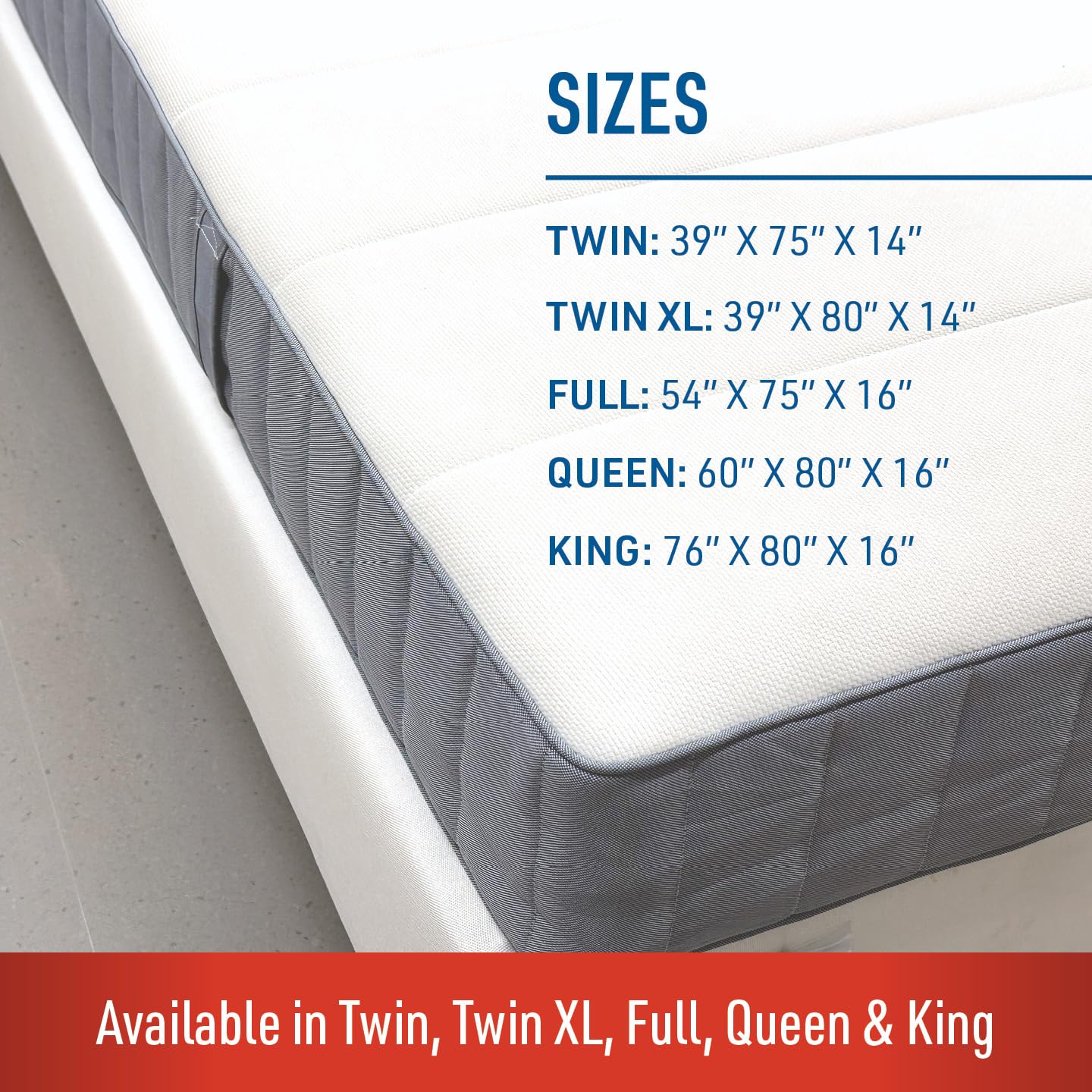 Jt Eaton 83FULENC Jt Eaton Bed Bug Lock-Up Total Encasement Mattress Cover, Full