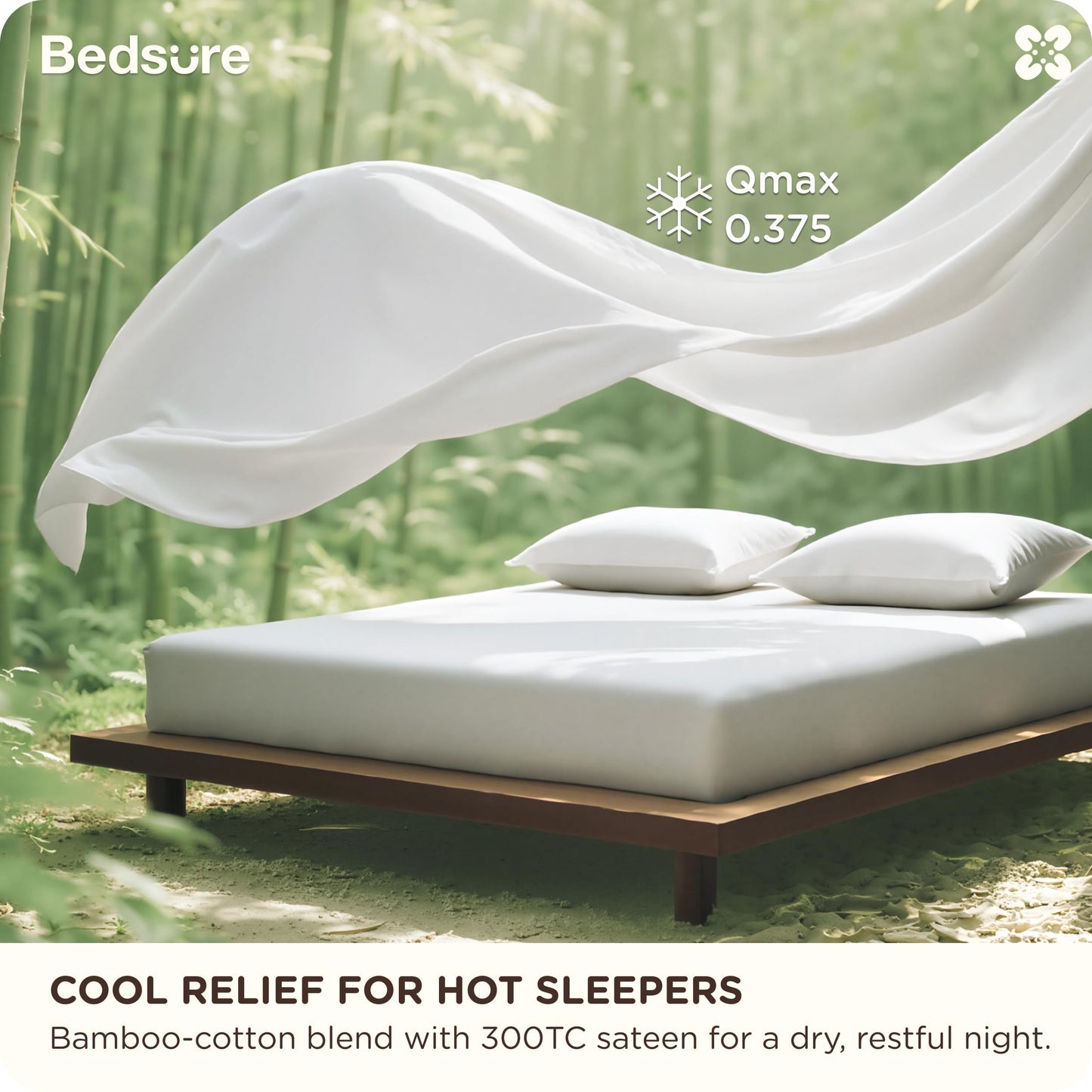 Bedsure GentleSoft Blanket Bundle Cooling Sheets King