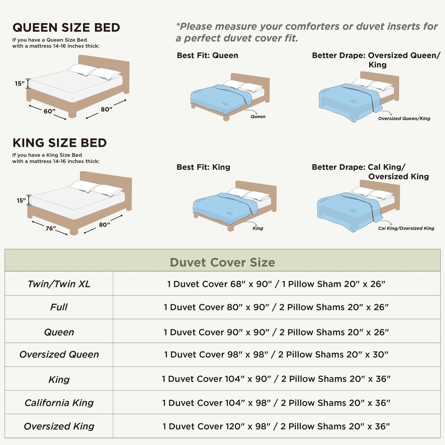 Bedsure Duvet Cover Queen Size - Soft Double Brushed Bedding Set for Kids & Adults, Zipper Closure, 3 Pieces, Includes 1 Duvet Cover (90"x90") & 2 Pillow Shams, NO Comforter, Golden Yellow
