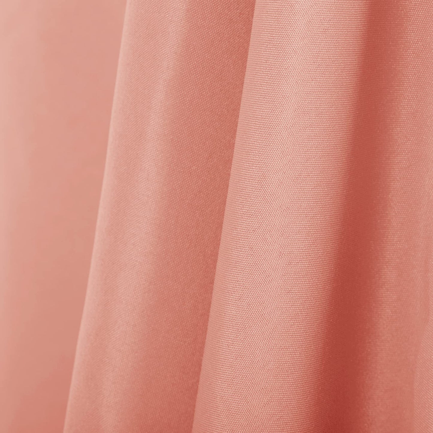 Ascoza 2pack 60x120 Inch Dusty Pink Rectangular Tablecloth 6 Feet Table Cloth in Polyester Fabric for Wedding/Banquet/Restaurant/Parties