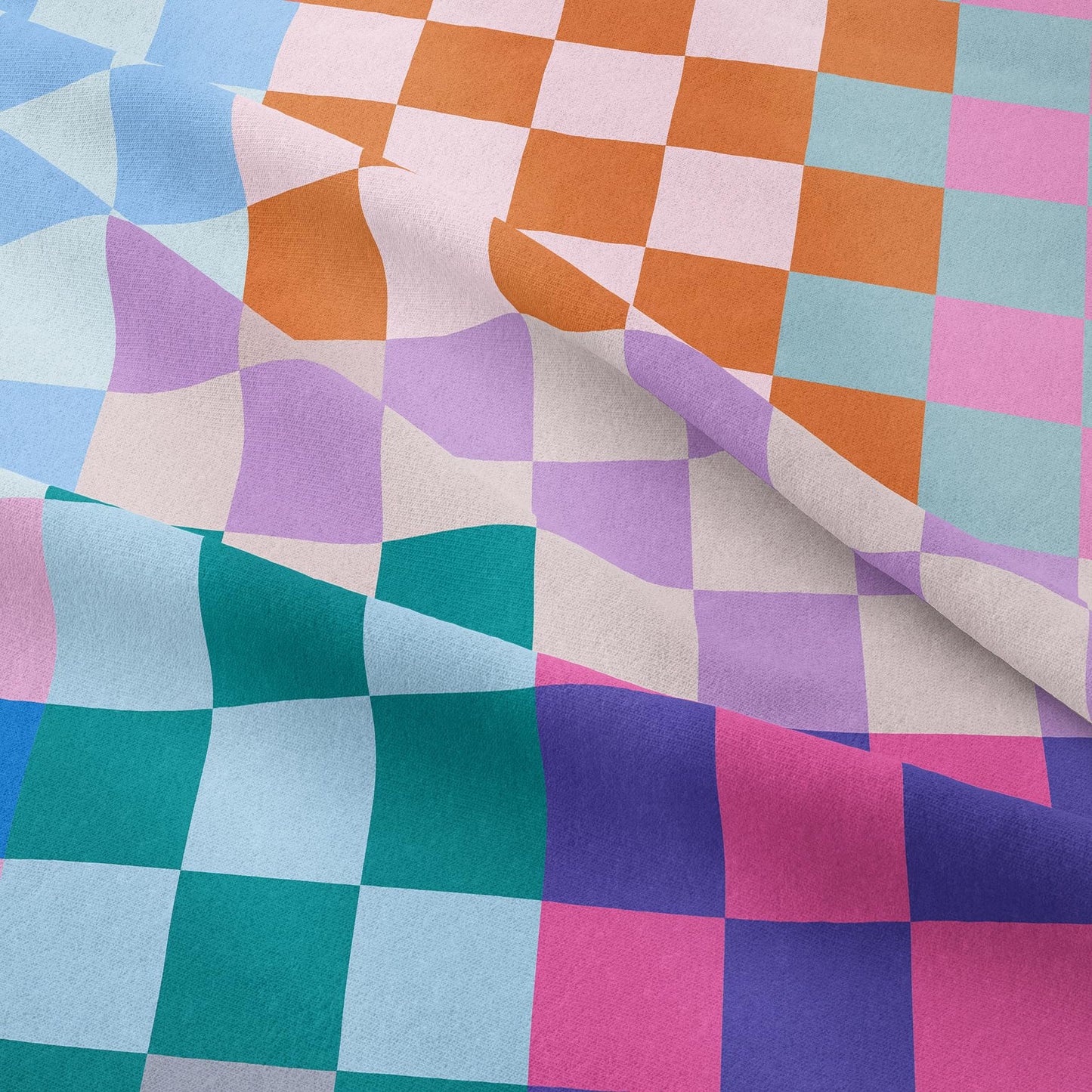 Tailor Shop Plaid Comforter Sets Twin Bedding Set Women Men Checkerboard Grid Bedding Boys Girls Checkered Geometric Room Decor with 1 Pillowcases