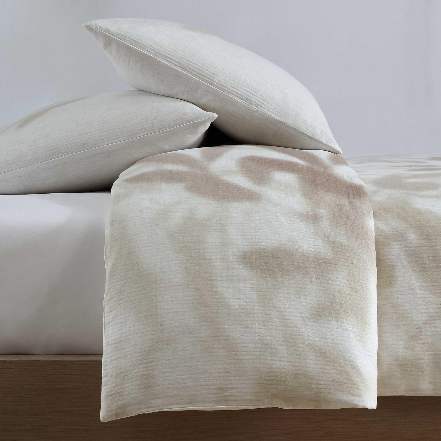 Calvin Klein - King Comforter Set, Floral Inspired Soft Bedding with Matching Shams, Oeko-Tex Certified (Shadow Branches Beige, King)