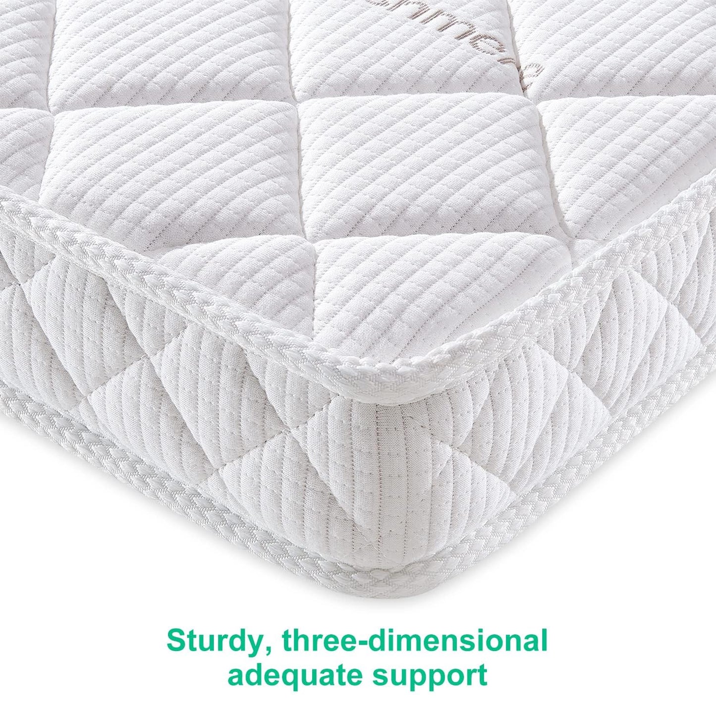 Letmxiu Premium Crib & Toddler Mattress,100% Knitted Fabric, Premium Fleece Surface-Hypoallergenic, 5" Thick Firm Soft Crib Mattress, Non-Toxic - Fits Standard Cribs & Toddler Beds