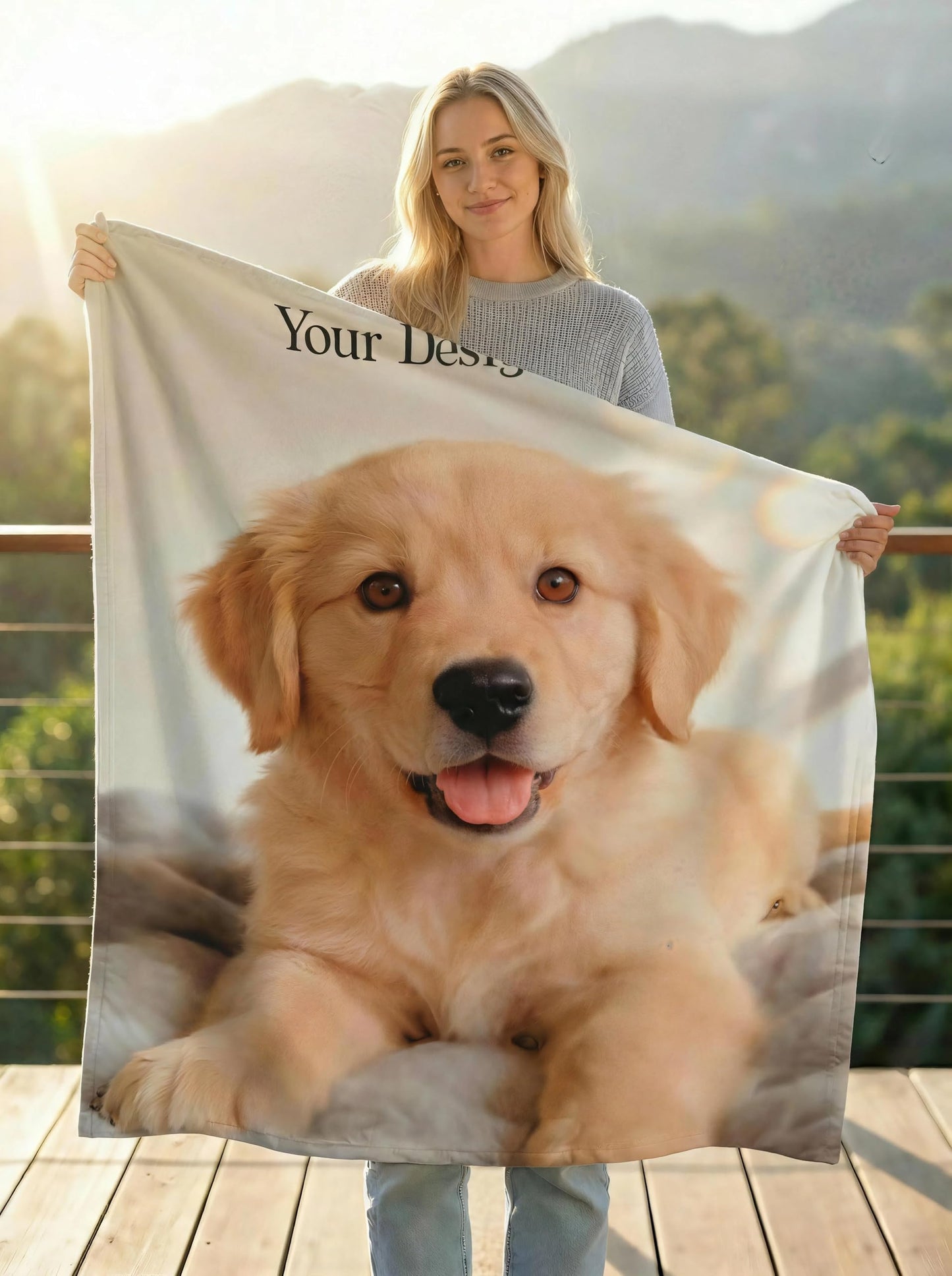 PTXilian Custom Blanket Personalized Throw Blanket with Picture