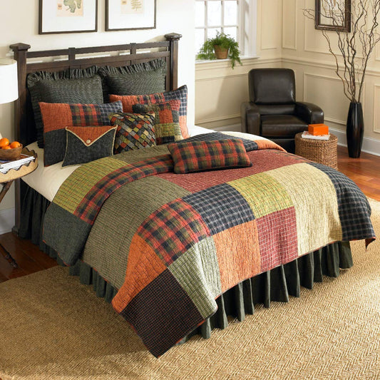 Donna Sharp Cotton King Quilt - Woodland Square Lodge