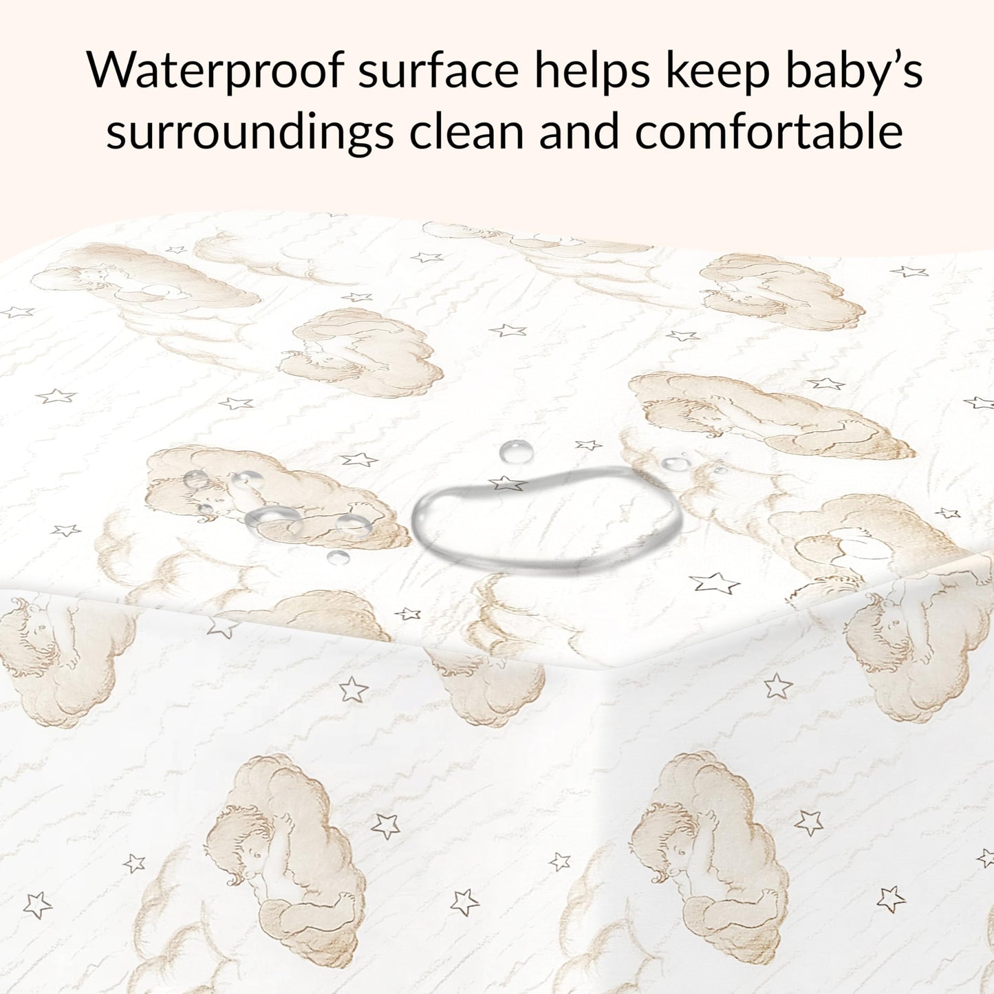 Dream On Me Little Lullaby 2-in-1 Crib Mattress, Dual-Sided for Infants & Toddlers, Waterproof Cover, GREENGUARD Gold Certified, Fits Full Size Crib & Toddler Bed, 52” x 28” x 5”