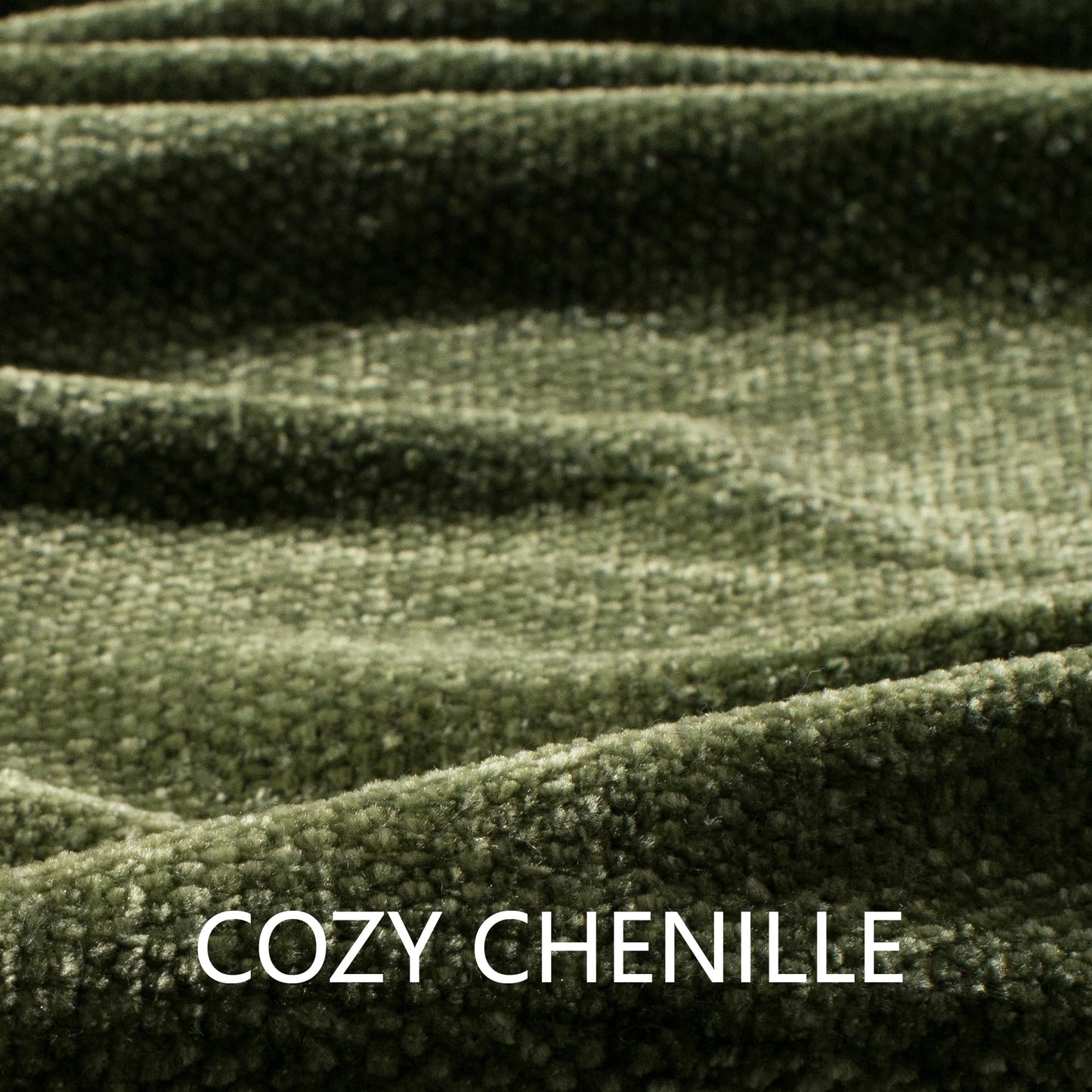 LONG CREATE Chunky Knit Throw Blanket Bundle Chenille Throw Blanket， 50"X 60" Olive Green