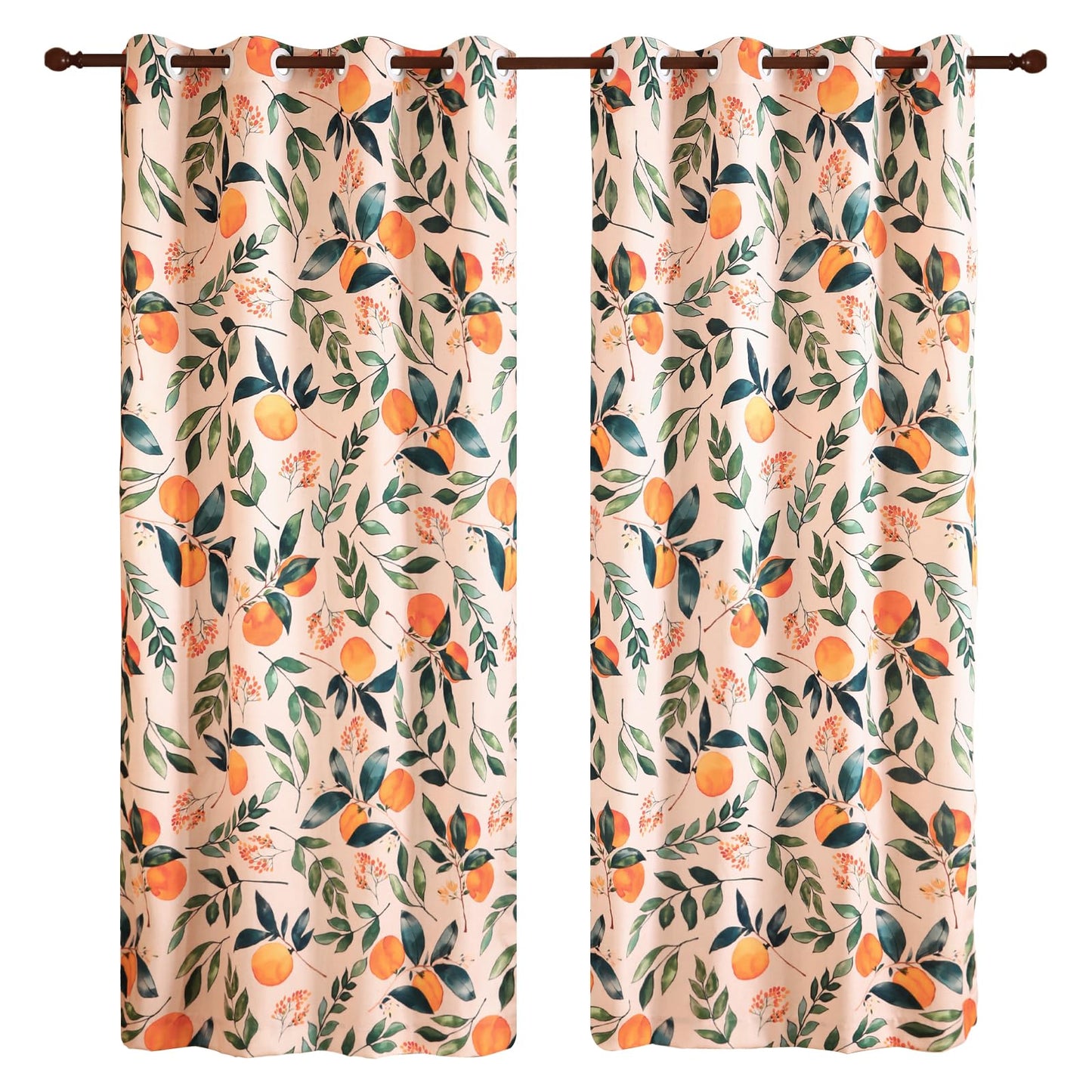patdrea Designer French Linen Curtains Set of 2 Panels,53"x94"-Palladin