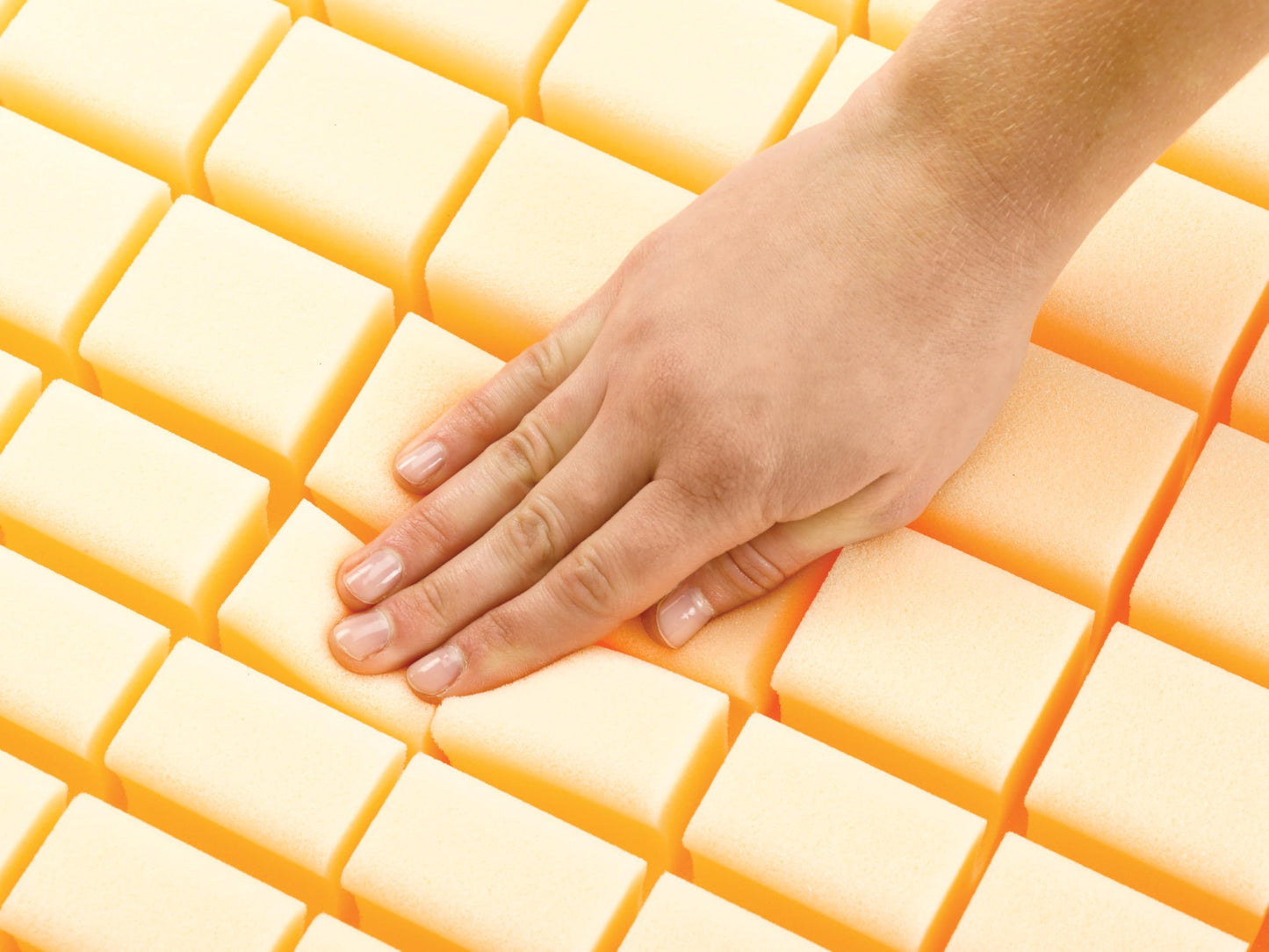 Invacare Premier Hospital Bed Mattress, Foam, Fluid-Resistant Cover Flexes in Right Places to Relieve Body Pressure, Firm Mid-Section & Soft Head/Feet Section, Enhanced Side Support for Safe Transfers