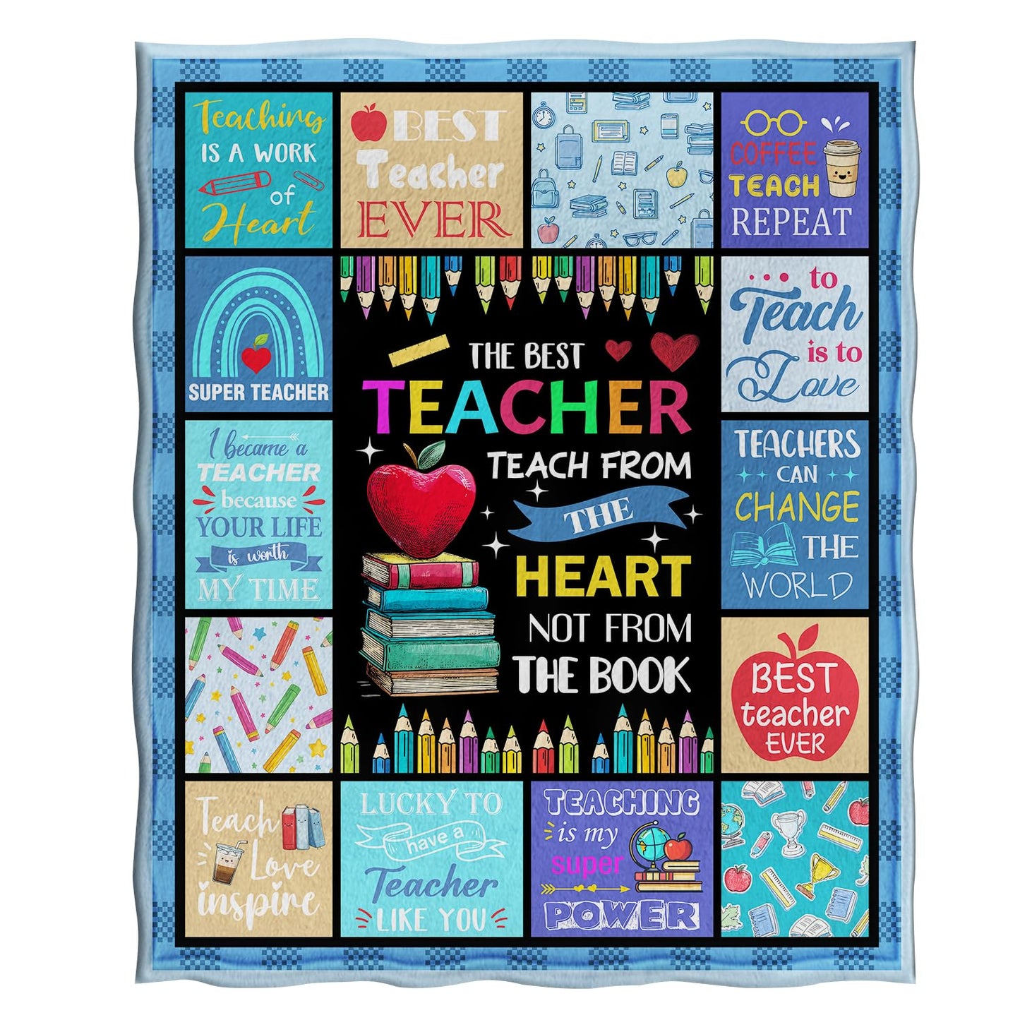 Jekeno Teacher Gifts for Women Men, Teacher Appreciation Gifts Throw Blanket, Birthday Gift for Teachers Mentor, Teachers Gift Ideas for Teacher's Day Christmas Retirement Graduation