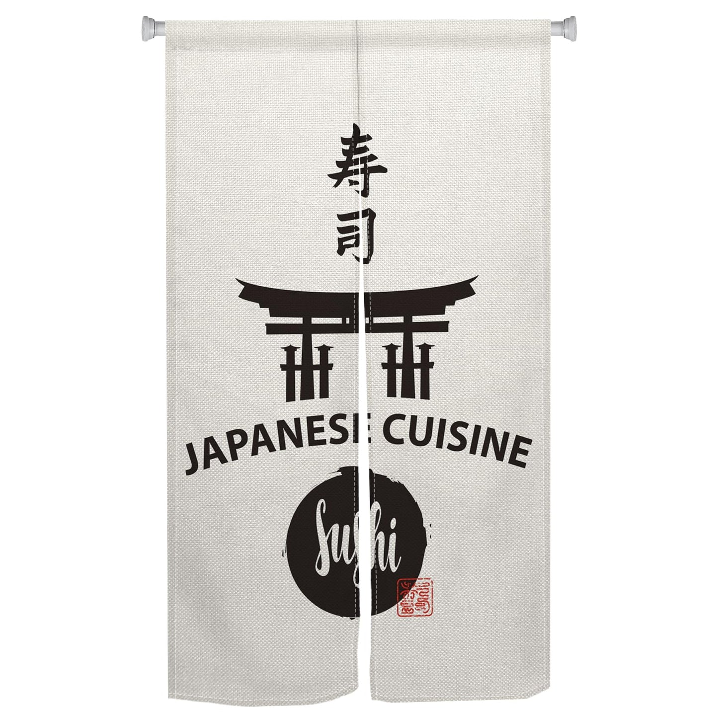 XMJJKUF Long Japanese Noren Doorway Curtain Japanese Cuisine Printed Window Treatment Door Tapestry Door Curtain Polyester for Ukiyoe Room Divider Home Kitchen Gifts Decorations,33.5"x 70.9"