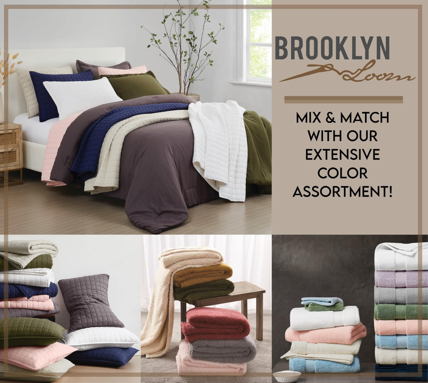Brooklyn Loom Luxe Chevron 50x70 Throw, Textured Solid Color, Adult Bedding, Oeko-TEX Certified