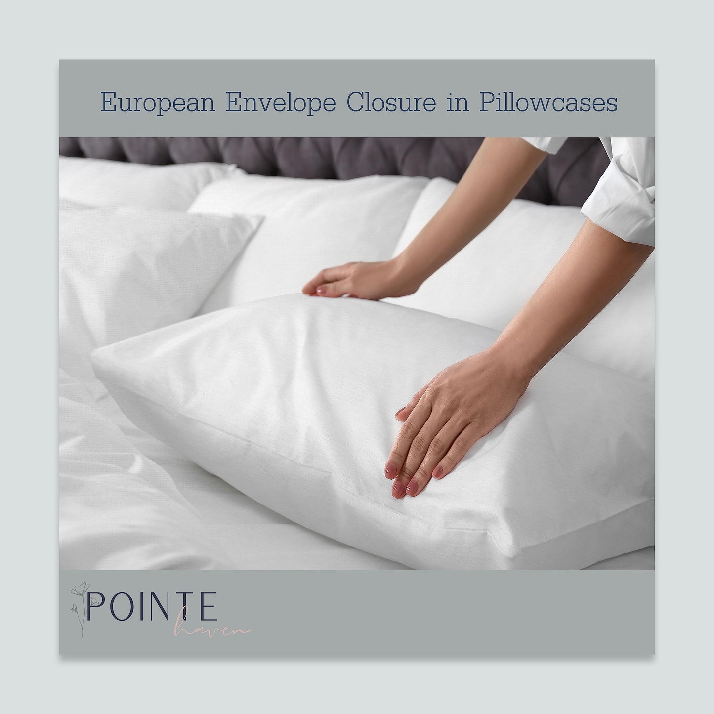 Pointehaven Heavy Weight Flannel Sheet Set, Queen, Snow Flakes - Warm & Cozy - 100% Cotton Flannel Pre-Shrunk -170 GSM -Deep Pockets -Easy Fit Elastic All Around-Comfy Double Brushed
