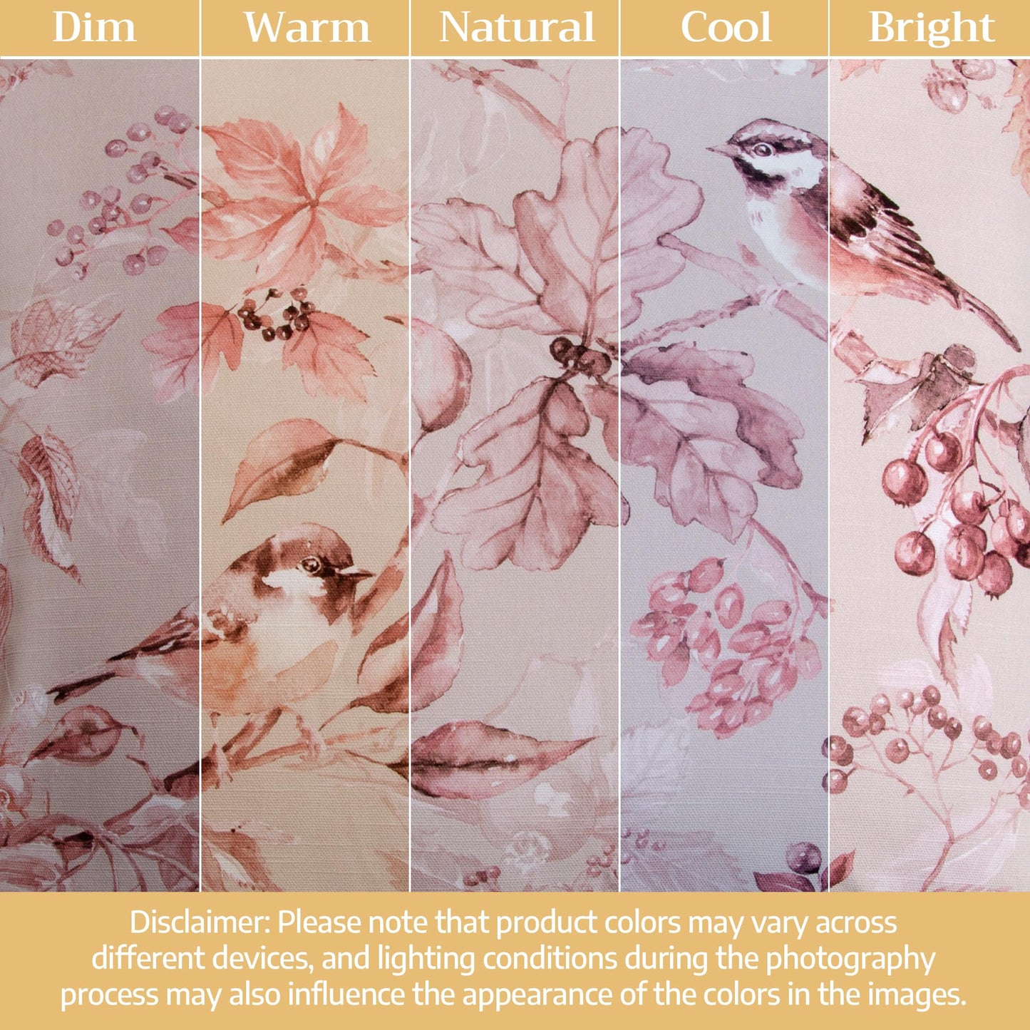 Maison d' Hermine Curtains for Living Room 100% Cotton 96 inch Length One Panel Light Filtering Curtains for Windows with Rod and Loop Pockets Spring Summer (Equinoxe - Beige, 50" W x 96" L)