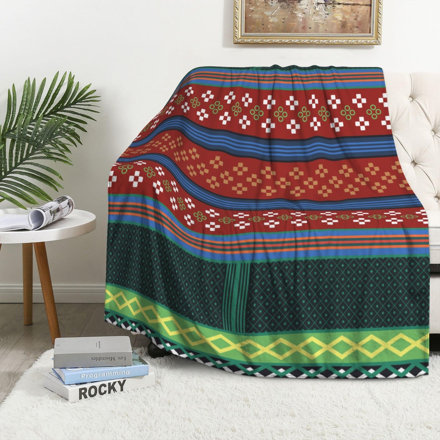 Christmas of Blankets Throw Blanket 50"x40" Home Decor Lightweight Soft Winter Blanket Microfiber Plush for Bed Sofa Couch All Season