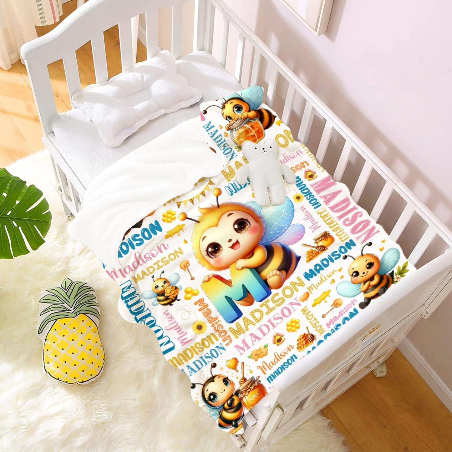 Custom Koala Blanket,Personalized Koala Gifts,Soft Flannel Throw for Bed Sofa,Lightweight,40 x 30in