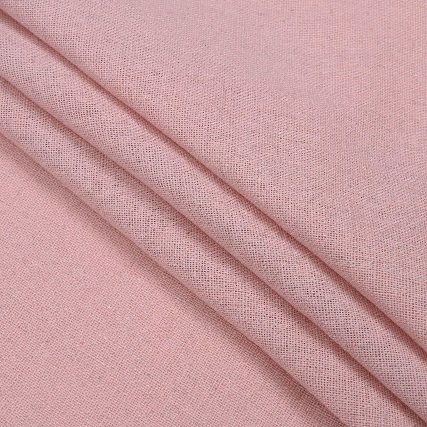 Likiyol Linen Valances for Windows Farmhouse Ruffle Swag Valance Rustic Country Window Valances Light Filtering Kitchen Curtains Rod Pocket Valance Curtains for Bathroom Cafe, Pink, 60" W x 36" L