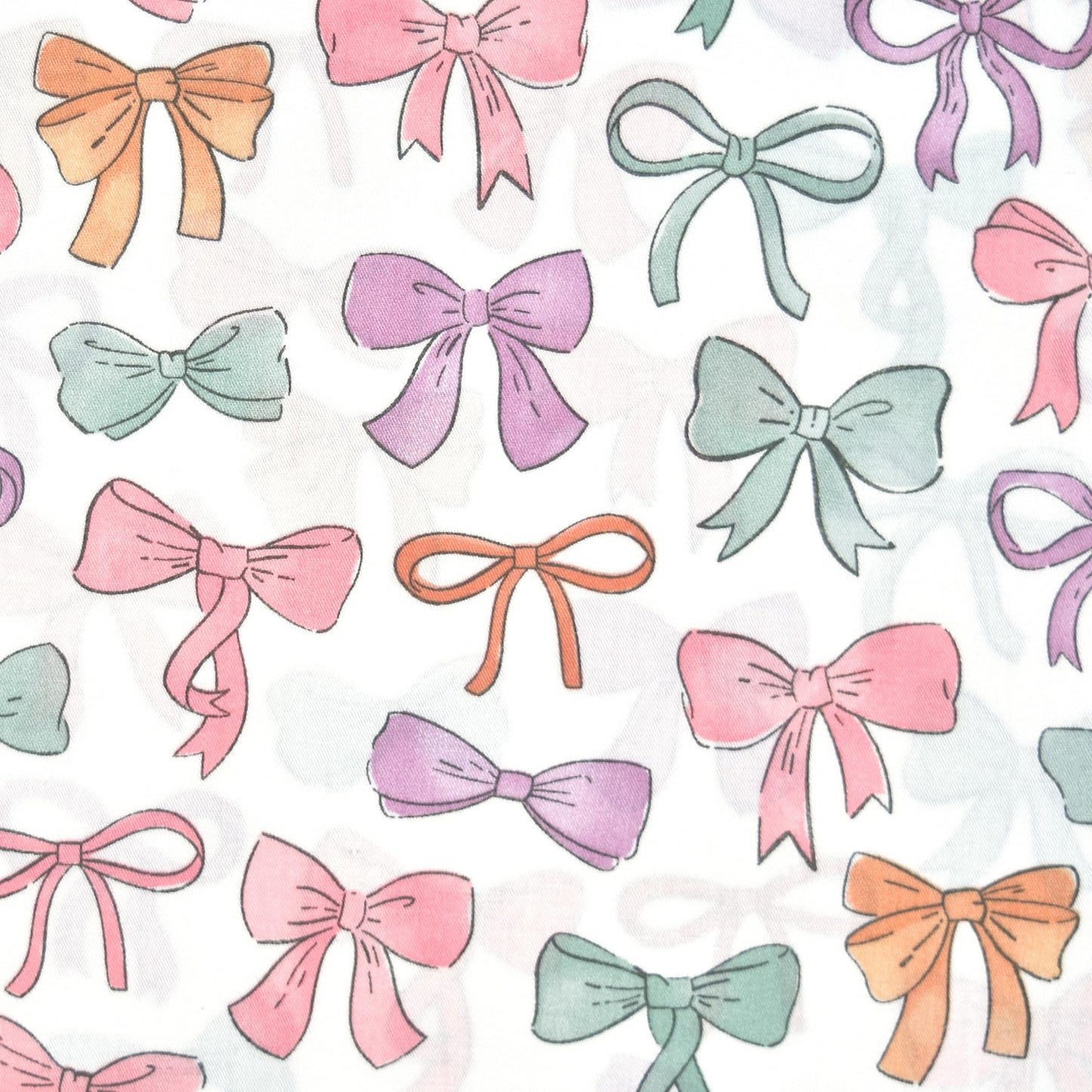 J-pinno Princess Ballet Bowknot Bow Pink Green Purple Sheet Set 100% Cotton Twin 3 Pieces Sheet Set Decoration Kids Girls Children Flat Sheet + Fitted Sheet + Pillowcase Bedding Set (Bow, Twin)