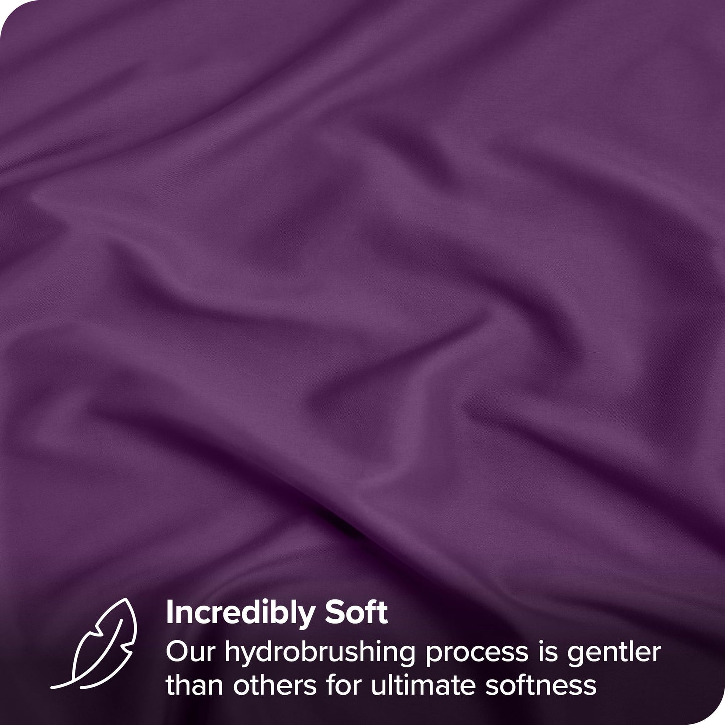 Bare Home Fitted Sheet + Pillowcase Set - Luxury 1800 Ultra-Soft Microfiber - Double Brushed - Deep Pockets - Easy Fit - Fitted Sheet and Pillowcases (Full, Plum)
