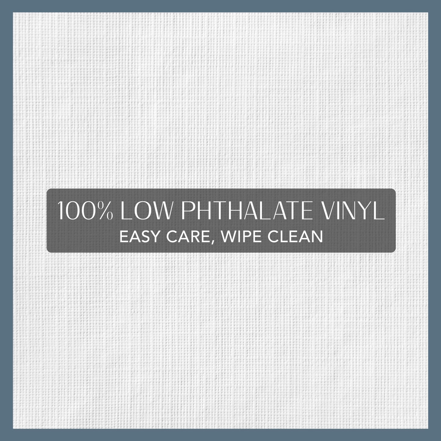 Threadmade Embossed Vinyl Cushioned Flannel Backing Tablepad, White - 52" W x 120" L