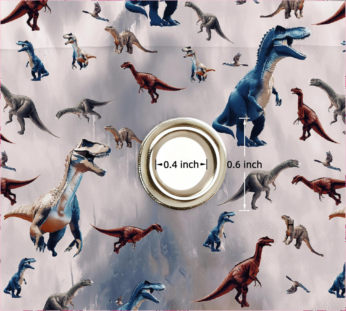 SDIII 3D Dinosaur Shower Curtain Set 72x72 Inch, Waterproof Microfiber Shower Curtain Dinosaur for Jurassic Themed Bathroom Decor