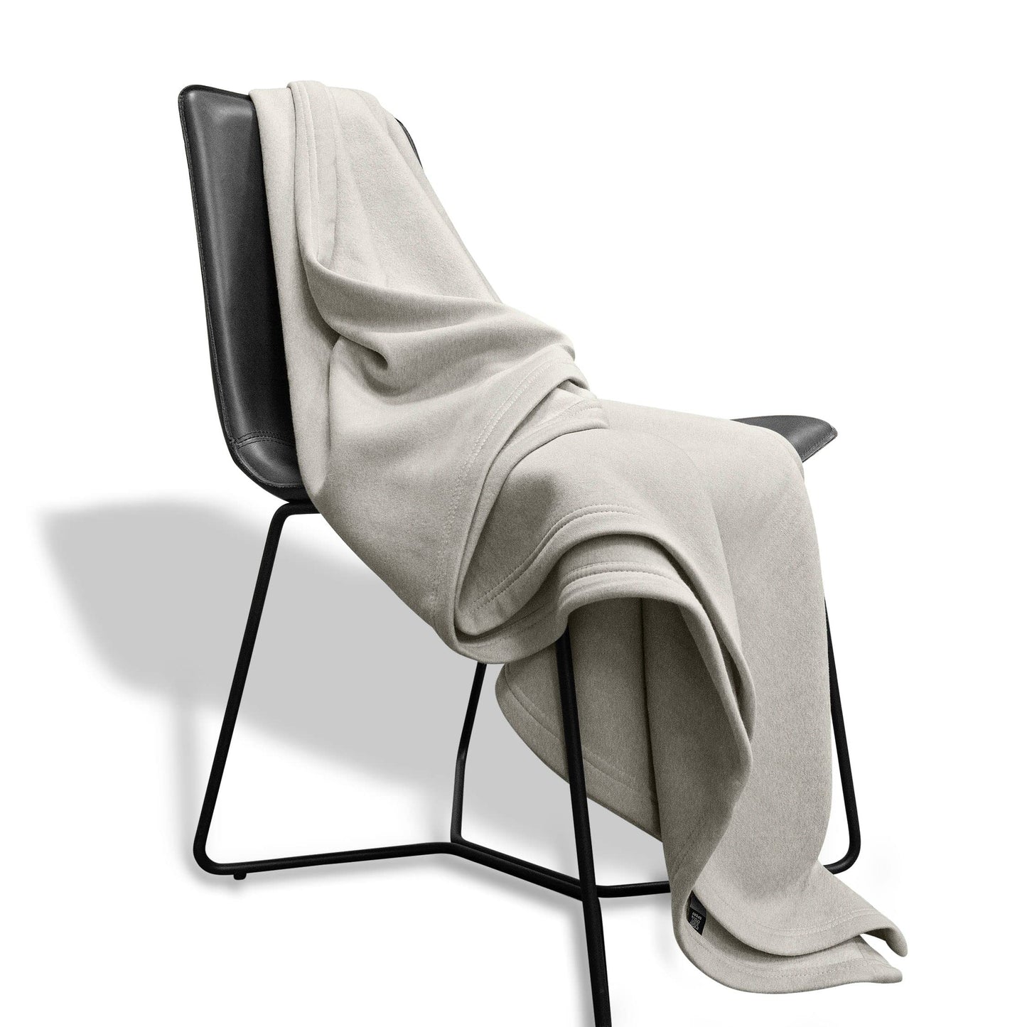 MV Sport Lightweight Sweatshirt Blanket Throw – Warm & Cozy, Breathable Oversized Fleece Knit, Couch, Bed, Travel, Cold Nights, and Outdoors – Soft Light Weight Blanket 54" x 84" Oatmeal