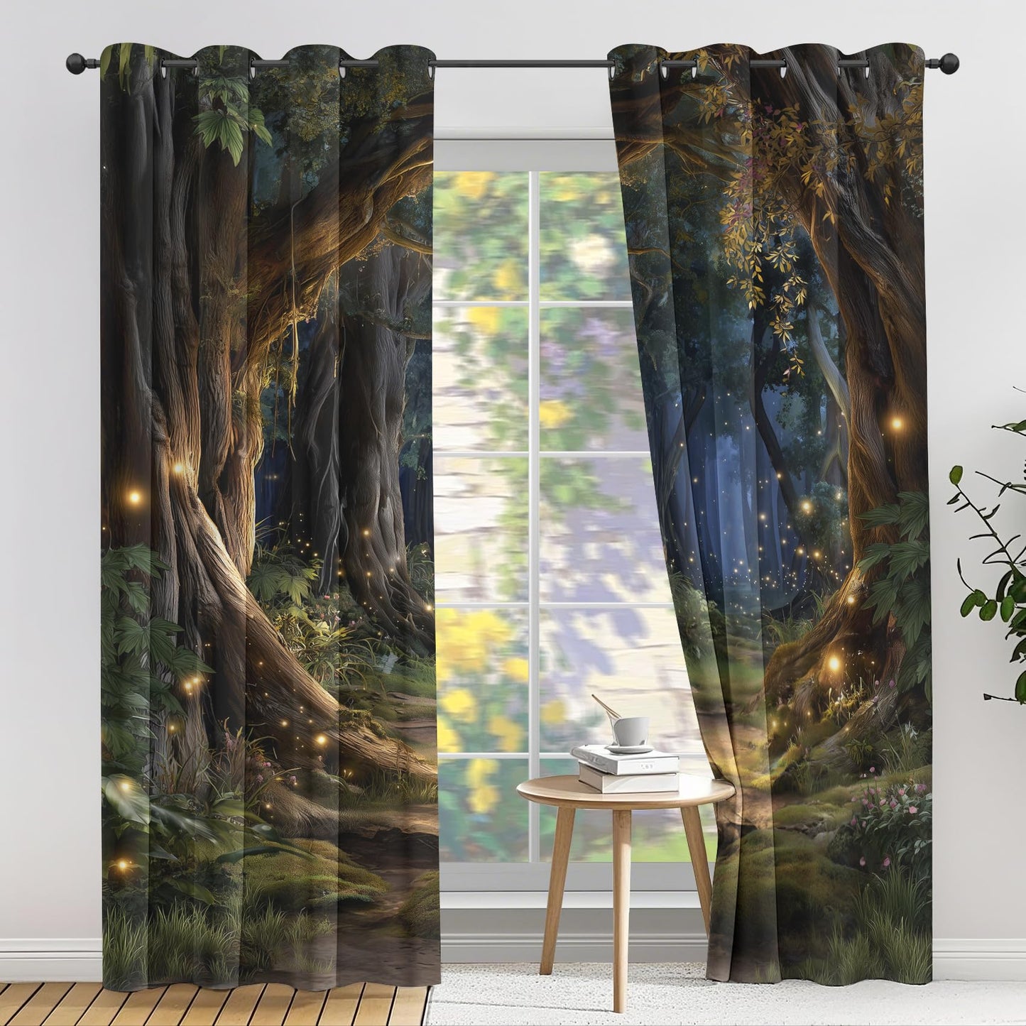 Enchanted Forest Curtains for Living Room