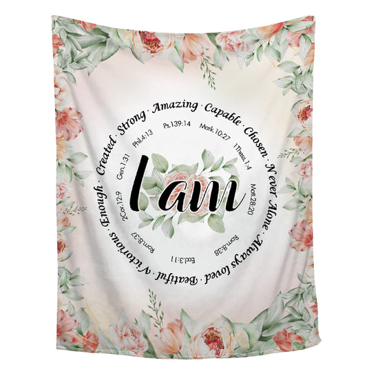 AMITAYUS Christian Gifts - Sympathy Prayer Blanket Bible Verse Healing Scripture Fleece Throw Religious Inspirational Gifts for Women Friends - Cancer Patients Must Have - 40''x50''