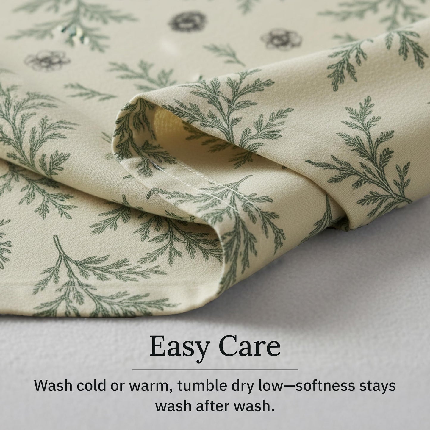 California Design Den Flannel Sheets Queen Size Bed Set - Made in Portugal 100% Cotton, Thick, Velvet Soft 4-Piece Queen Size Sheet Set, Triple-Brushed with Extra Deep Pockets - Woodland Motif