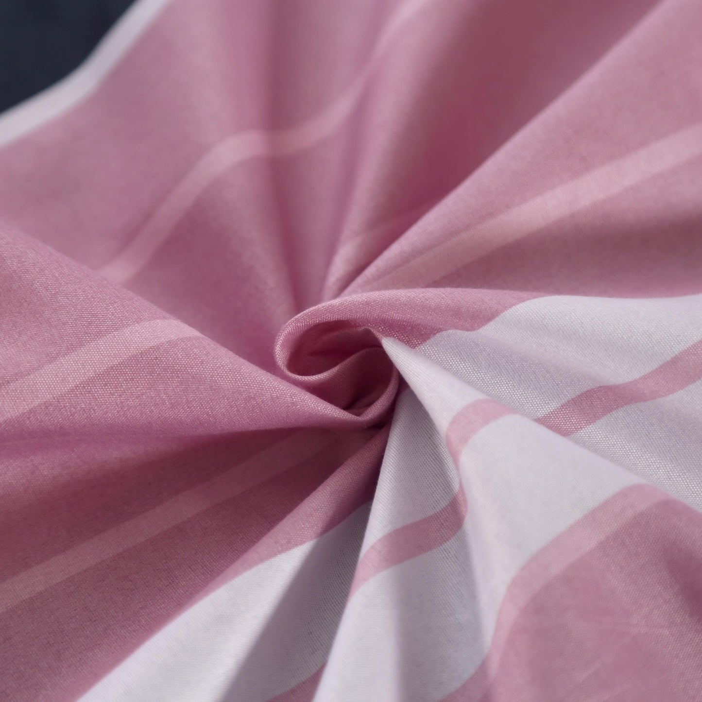 SDIII 4 Pieces Pink Striped Twin Sheets Set, Soft Microfiber Striped Sheets Twin Size Deep Pocket, Hot Pink Stripe Bed Sheet Set All Season