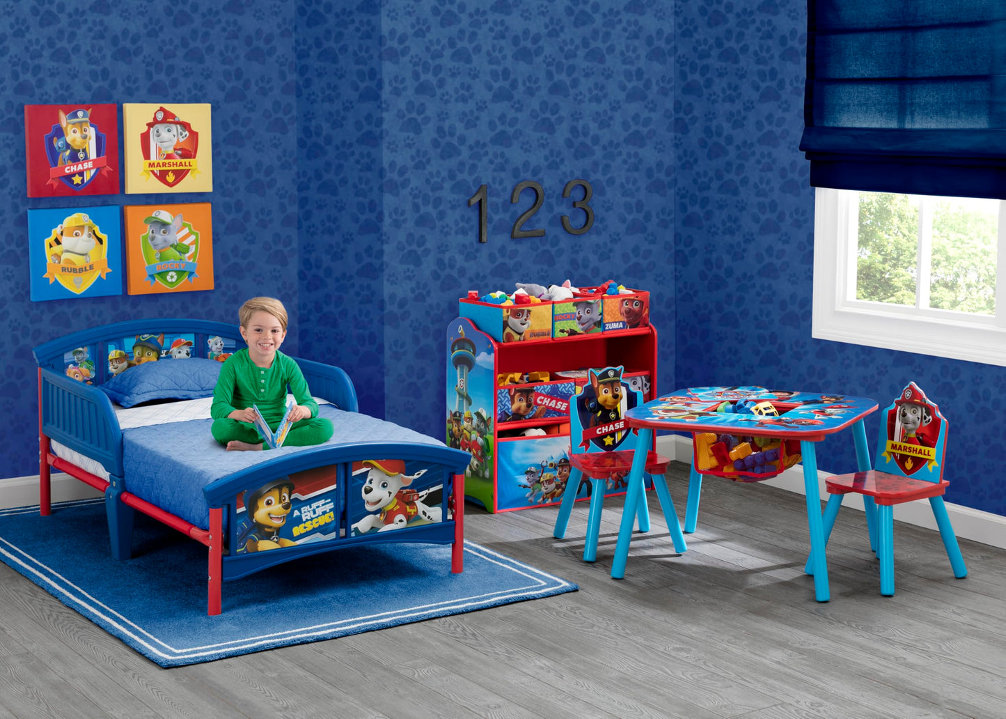 Delta Children Plastic Toddler Bed, Nick Jr. PAW Patrol