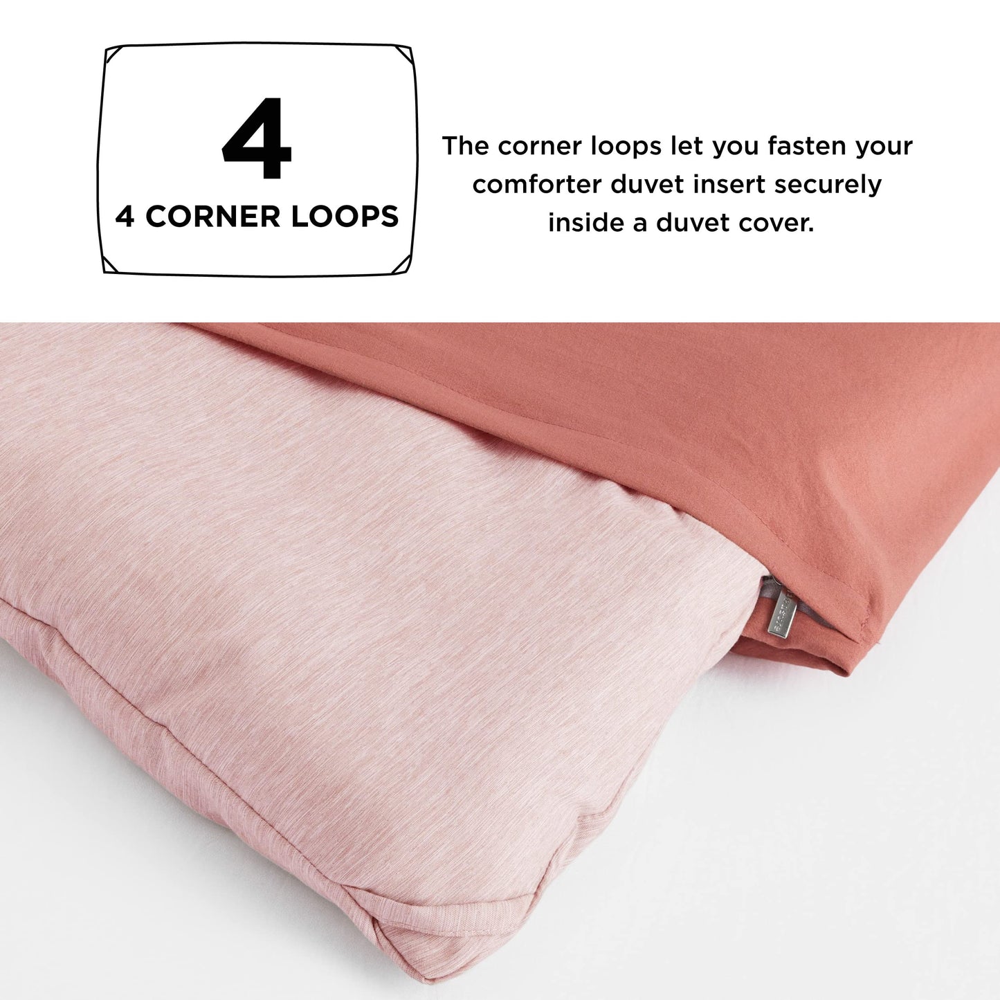 Bedsure Pink Queen Comforter Set - Soft Bedding for All Seasons, Cationic Dyed Bed Set, 3 Pieces, 1 Queen Size Comforter (90"x90") and 2 Pillow Shams (20"x26"+2")