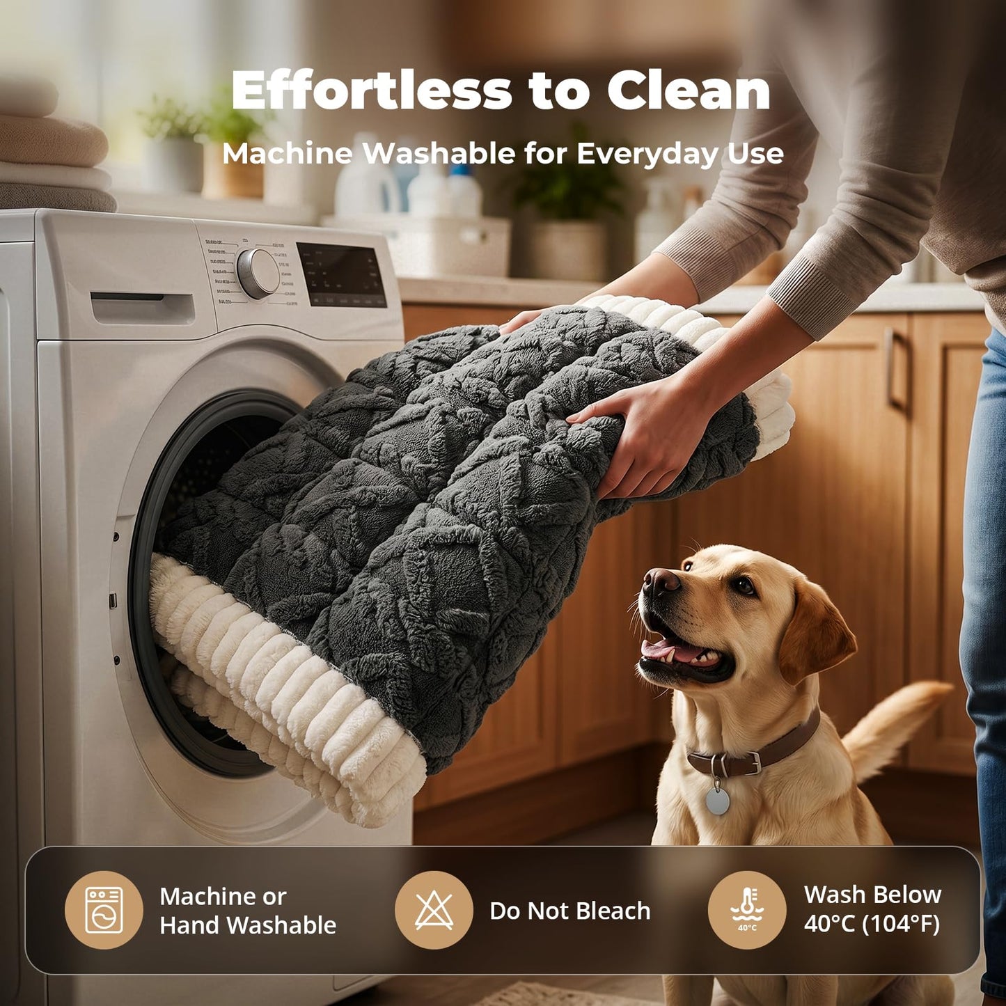 Avont Dog Bed for Car Back Seat, 2026 New Backseat Pet Bed Mat