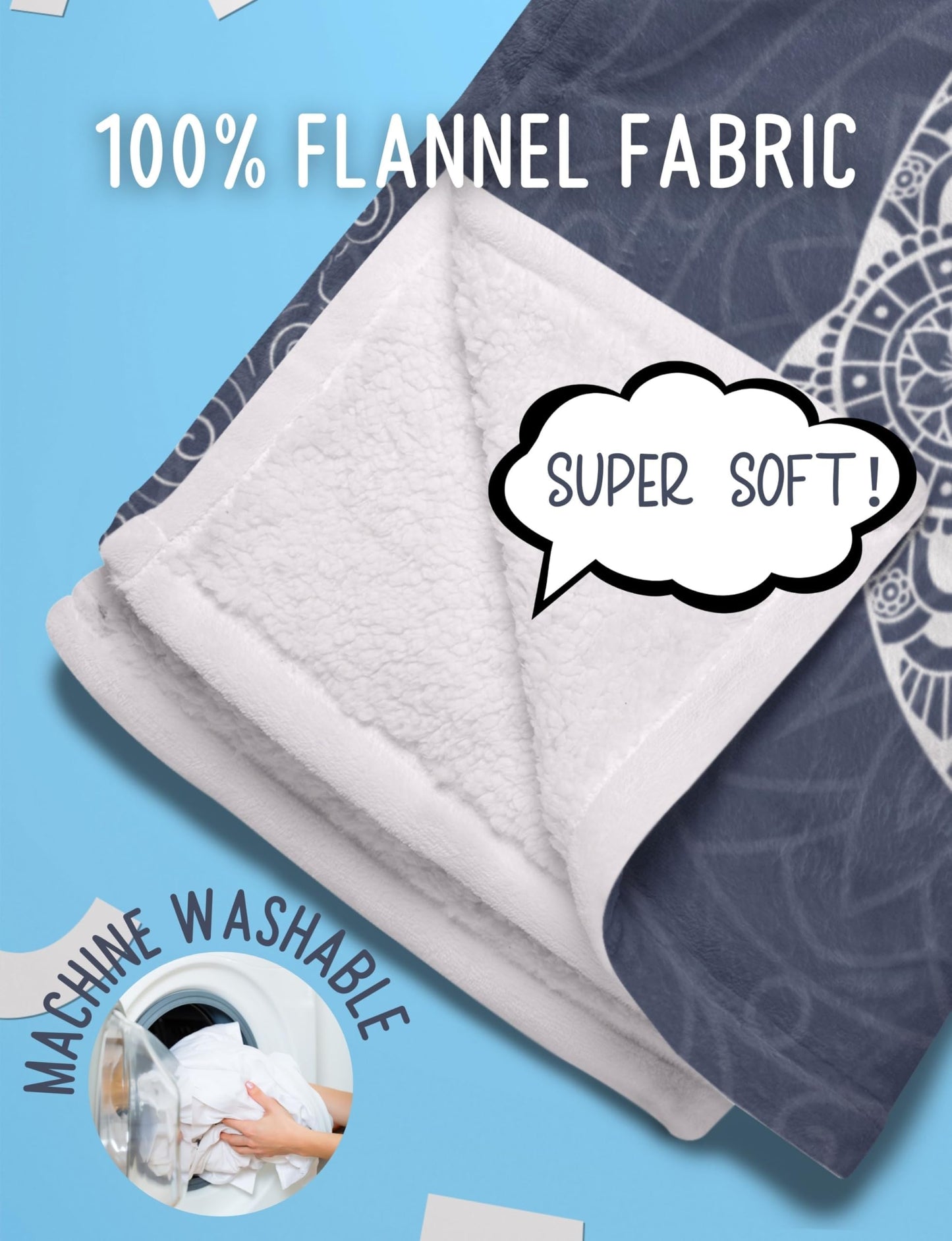 InnoBeta Dolphin Gift, Flannel Plush Throw Blanket, 60 x 80 inches