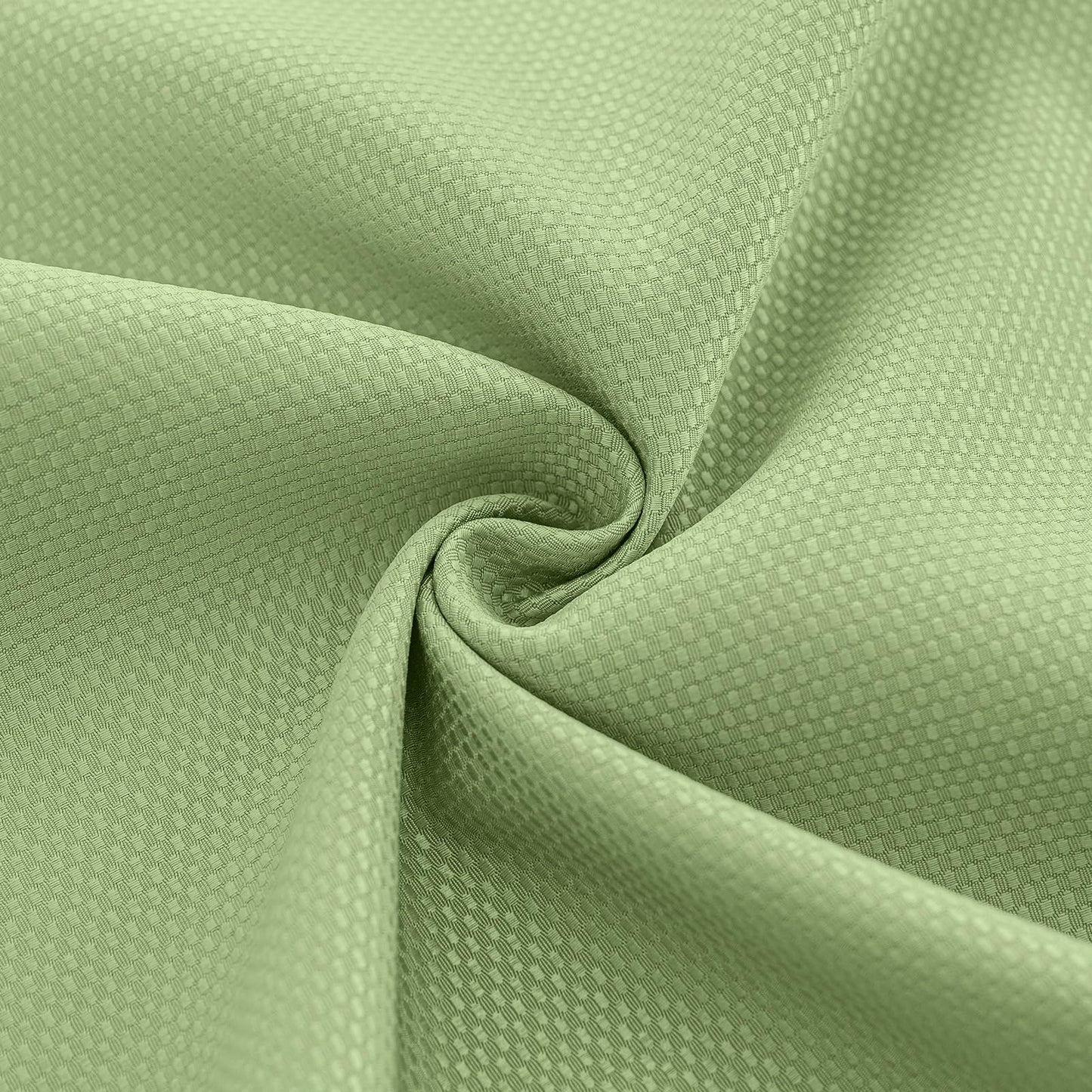 Softalker Sage Green Tablecloth Rectangle, Jacquard Weaved Texture Pattern Spring Tablecloth, Waterproof Wrinkle Free Washable Table Cloth for Outdoor Party Dinner - 52 x 70 Inch