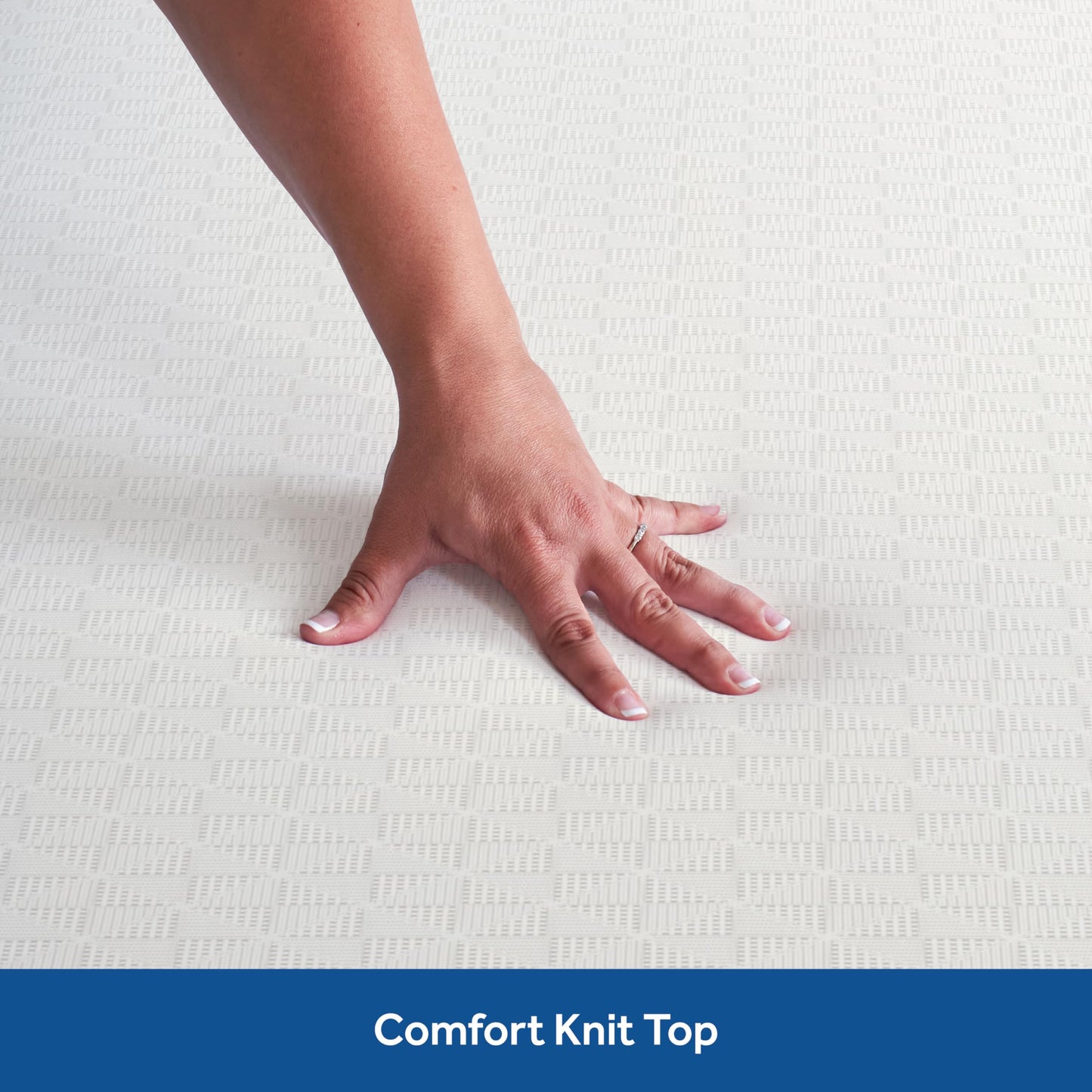 Sealy Complete Protection Waterproof Stain Protection Soft Comfort Top PerfectGrip Stretch Sidewalls Machine Washable Fitted Mattress Protector, Queen Size, White