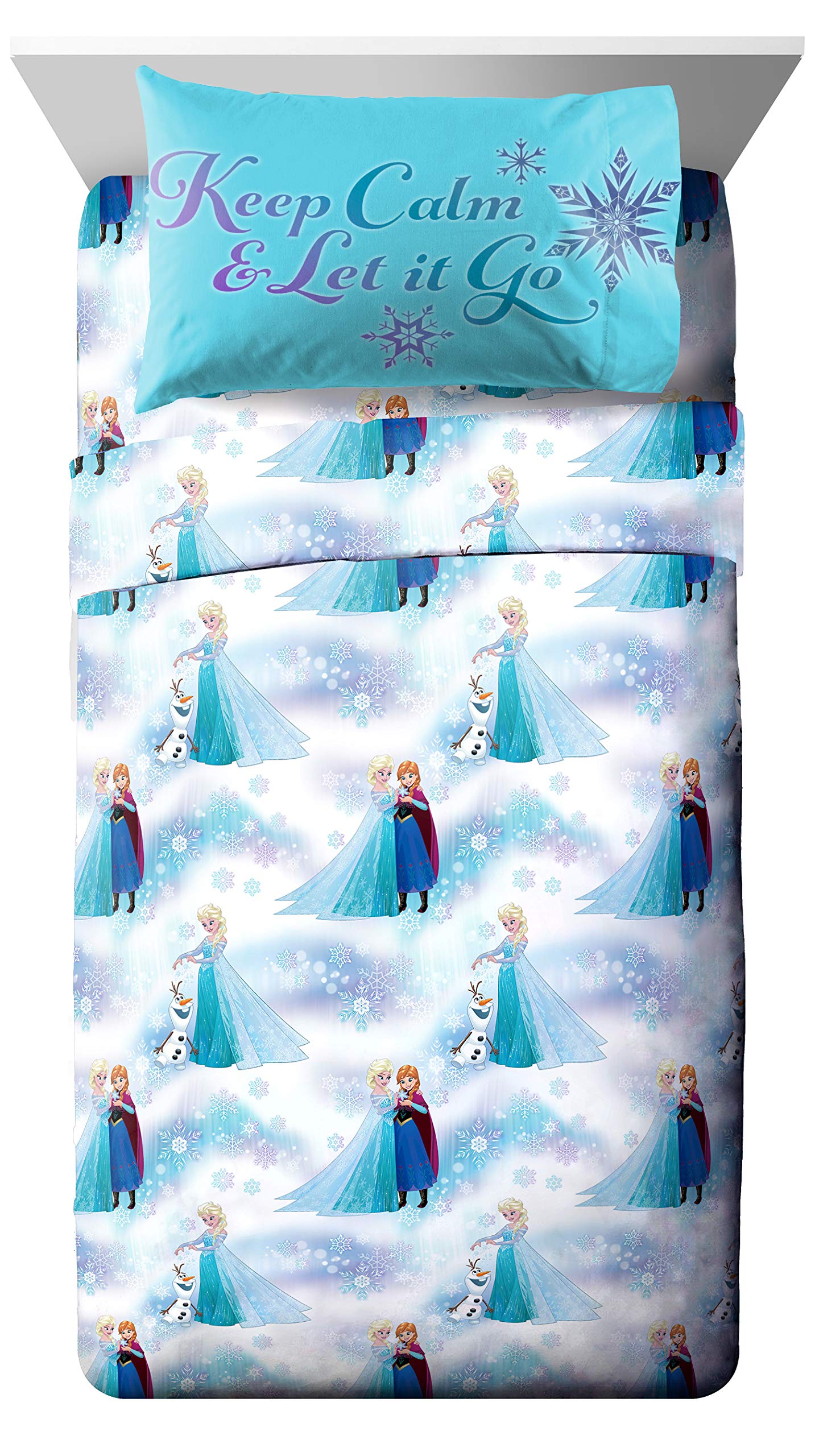 Disney Frozen 'Magical Winter' 5 Piece Twin Bed Set
