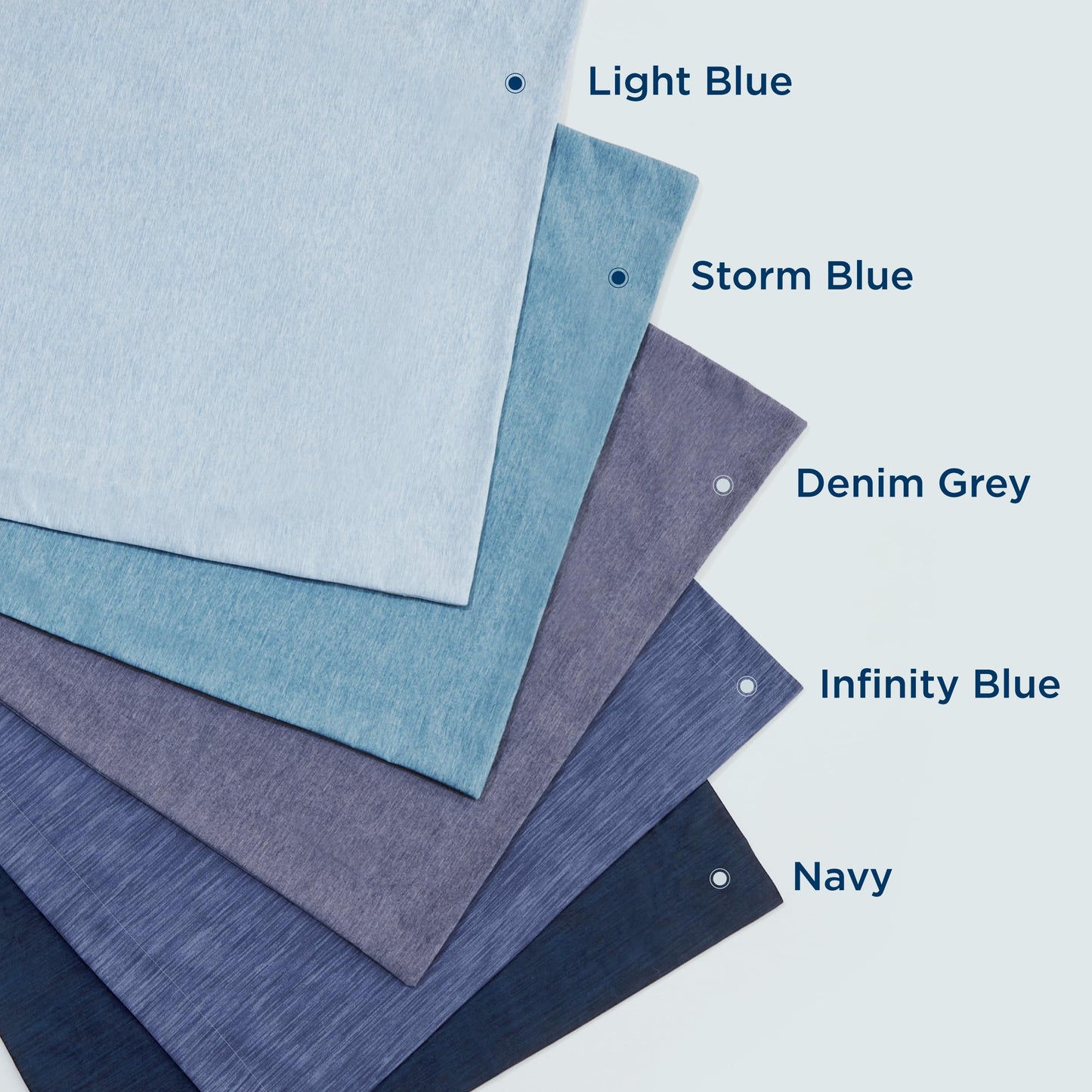 Bedsure Queen Comforter Set - Navy Blue Soft Bedding for All Seasons, Cationic Dyed Bed Set, 3 Pieces, 1 Queen Size Comforter (90"x90") and 2 Pillow Shams (20"x26"+2")