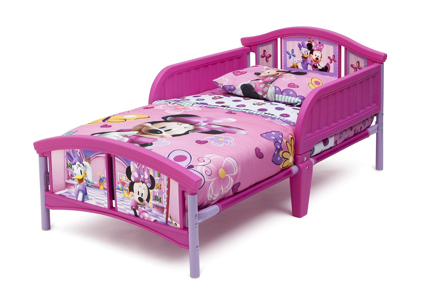 Delta Children Plastic Toddler Bed, Disney Minnie Mouse