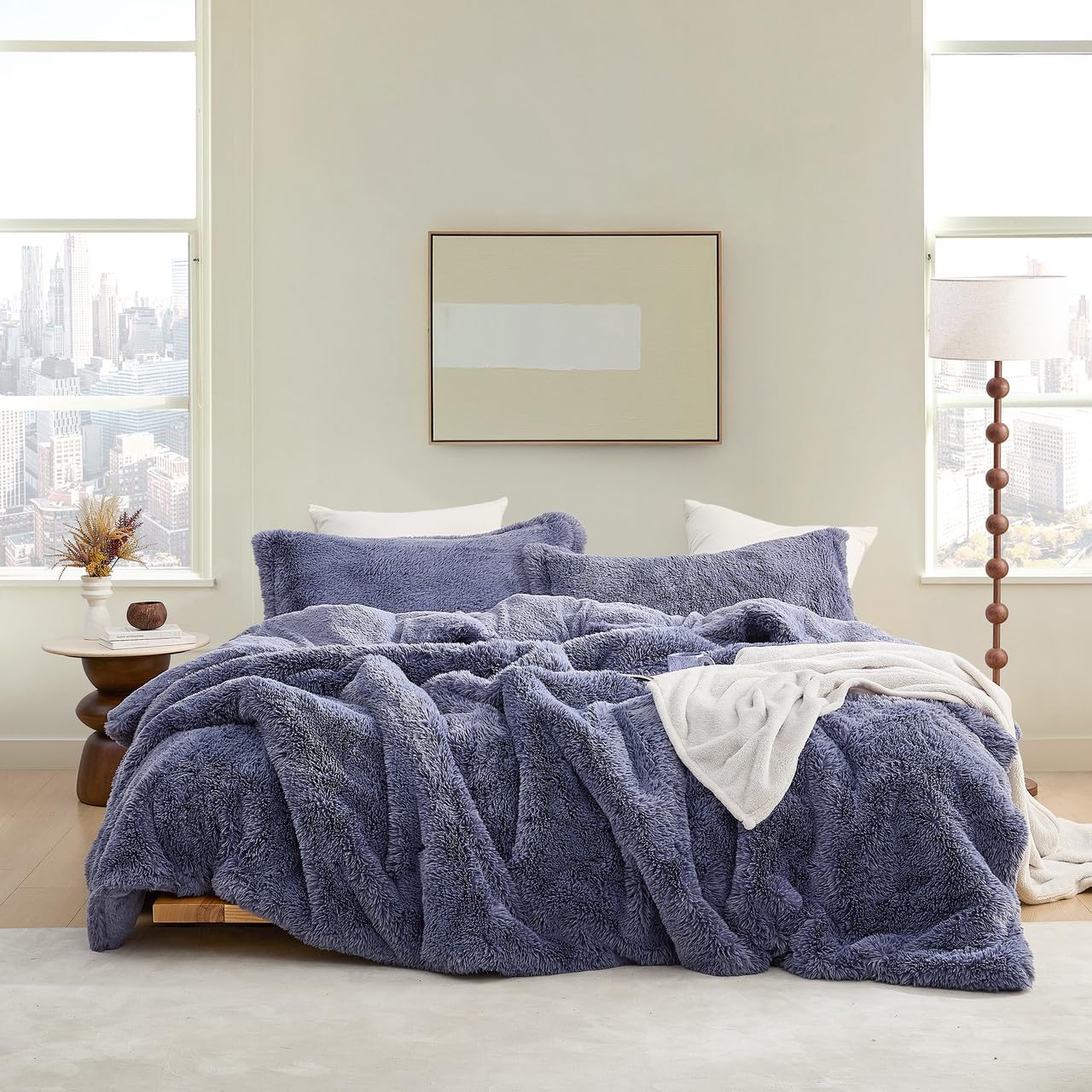 Byourbed Wilderness - Coma Inducer® Oversized King Comforter Set - Silver Dusk