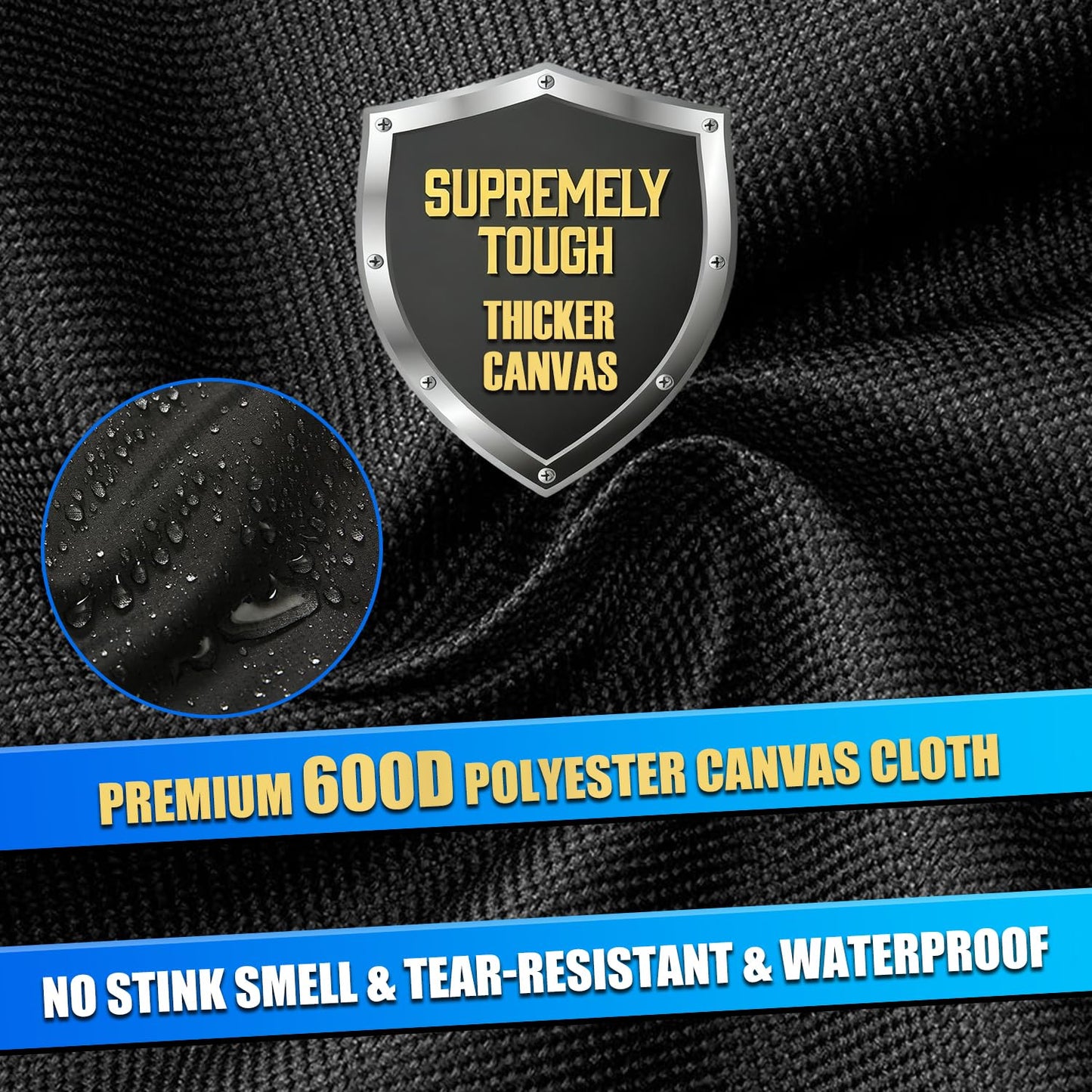 (Not Plastic,Not Polyethylene),Mattress Bags for Moving and Storage,Twin Size,8 Handles,Heavy Duty & Thicker Canvas 600D Polyester Cloth,Reusable Waterproof Mattress Protector Covers,Strong Zipper
