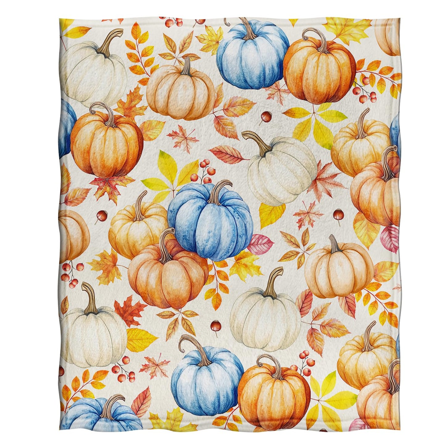 Jekeno Pumpkin Halloween Blanket Gifts for Women Kids Girls Boys Mom Wife Men Thanksgiving Autumn Harvest Home Bedroom Living Room Bed Sofa Decor Plush Throw 50"x60"